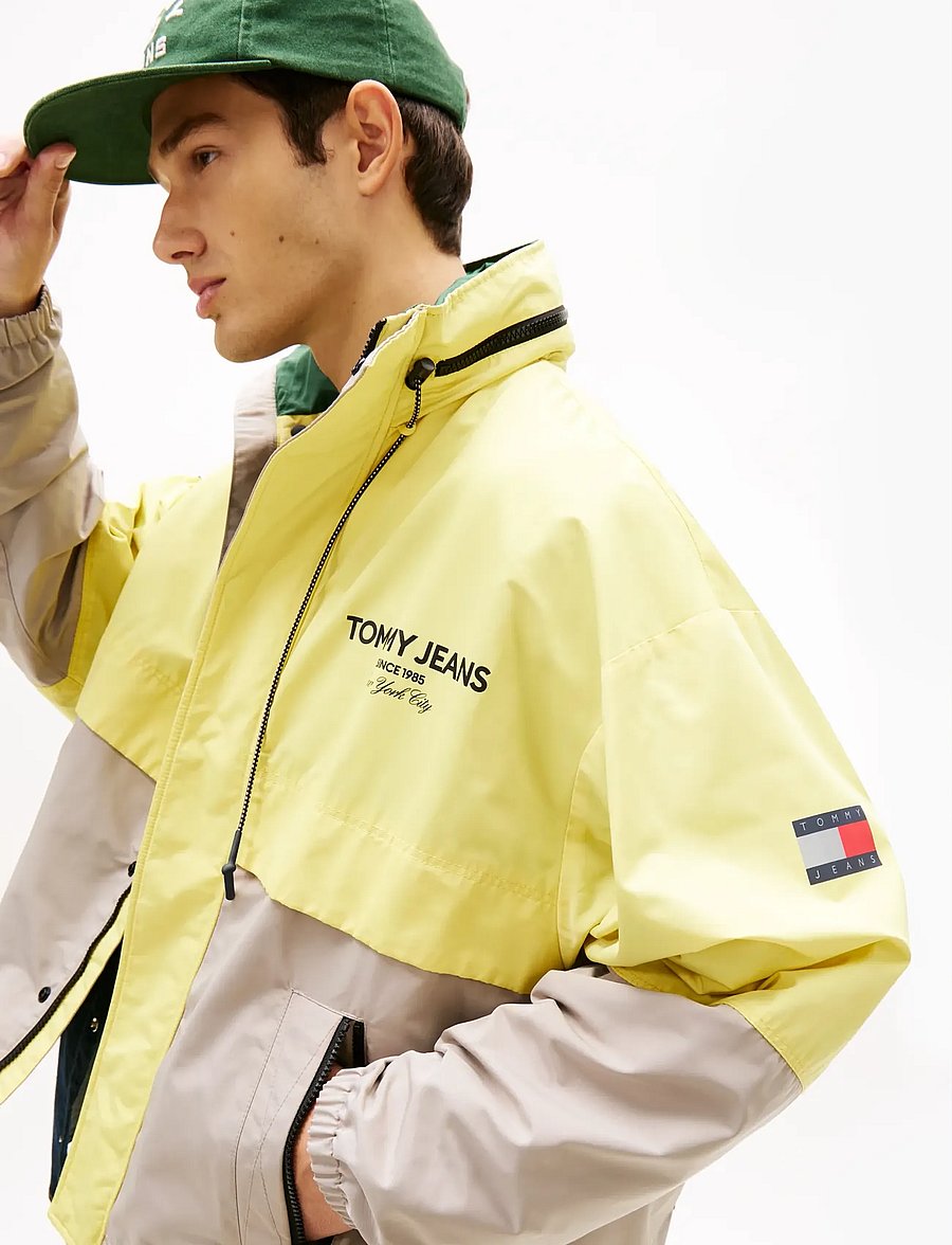 Tommy Jeans - TJM COLORBLCK WINDCHEATER JACKET - hybridjakker - limestone dust multi - 4