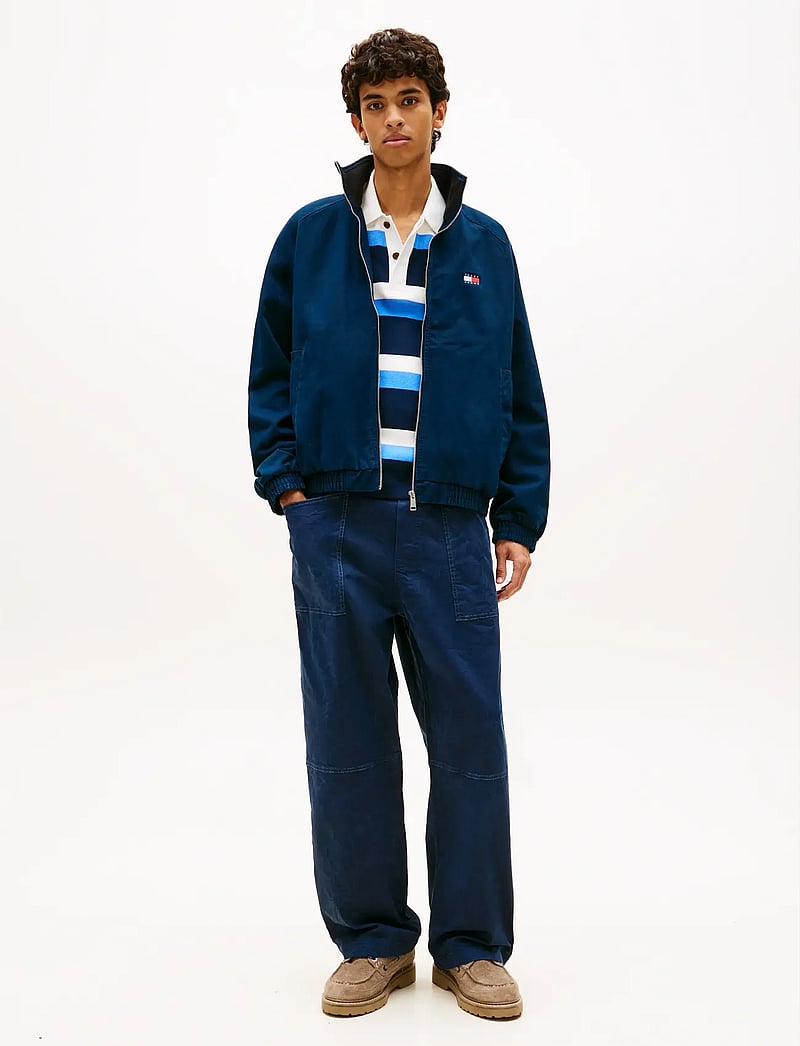 Tommy Jeans - TJM ESSENTIAL COTTON JACKET EXT - frühlingsjacken - dark night navy - 3