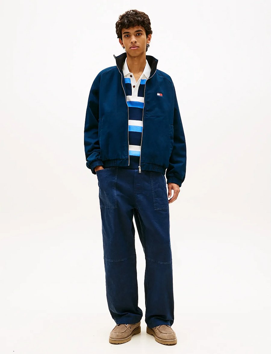 Tommy Jeans - TJM ESSENTIAL COTTON JACKET EXT - forårsjakker - dark night navy - 3