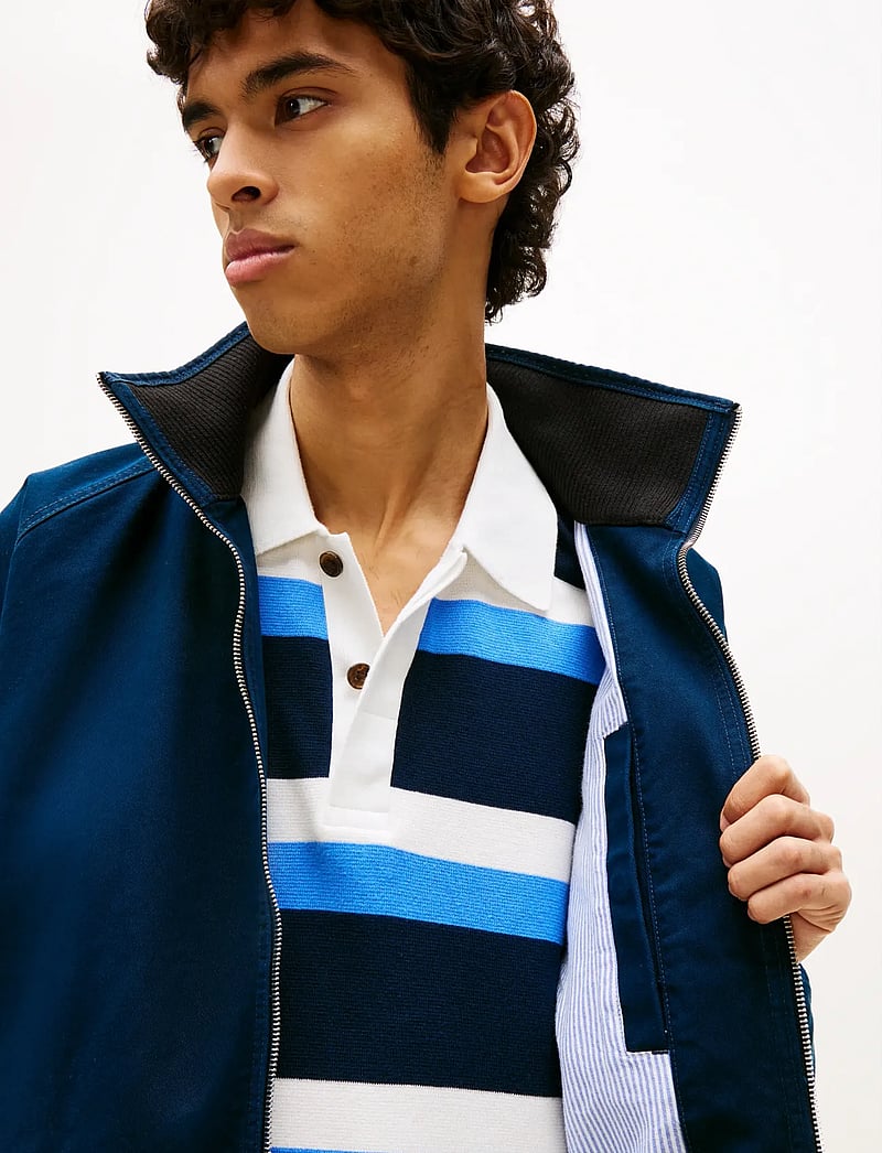 Tommy Jeans - TJM ESSENTIAL COTTON JACKET EXT - frühlingsjacken - dark night navy - 4