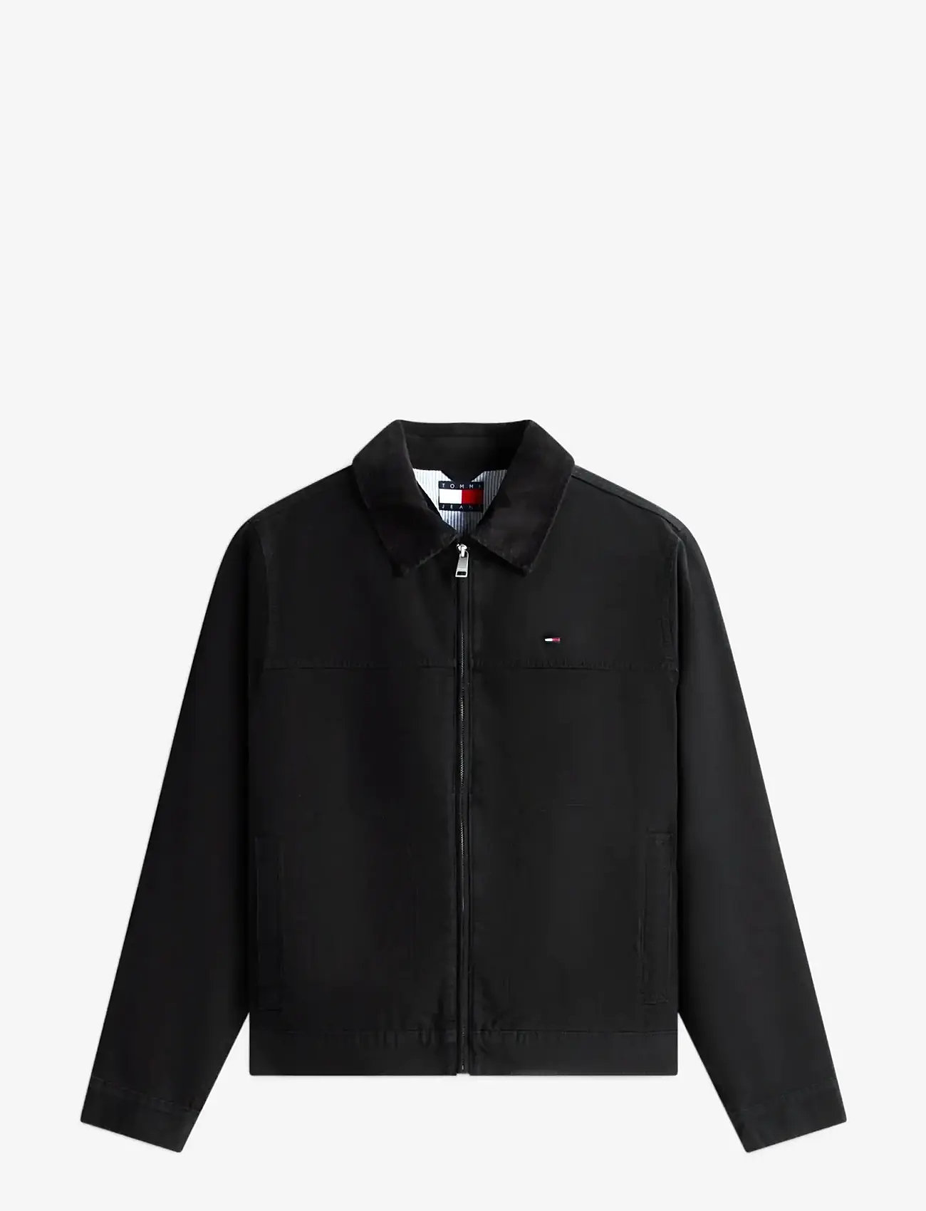 Tommy Jeans - TJM REG COTTON RANCH JACKET - forårsjakker - black - 1