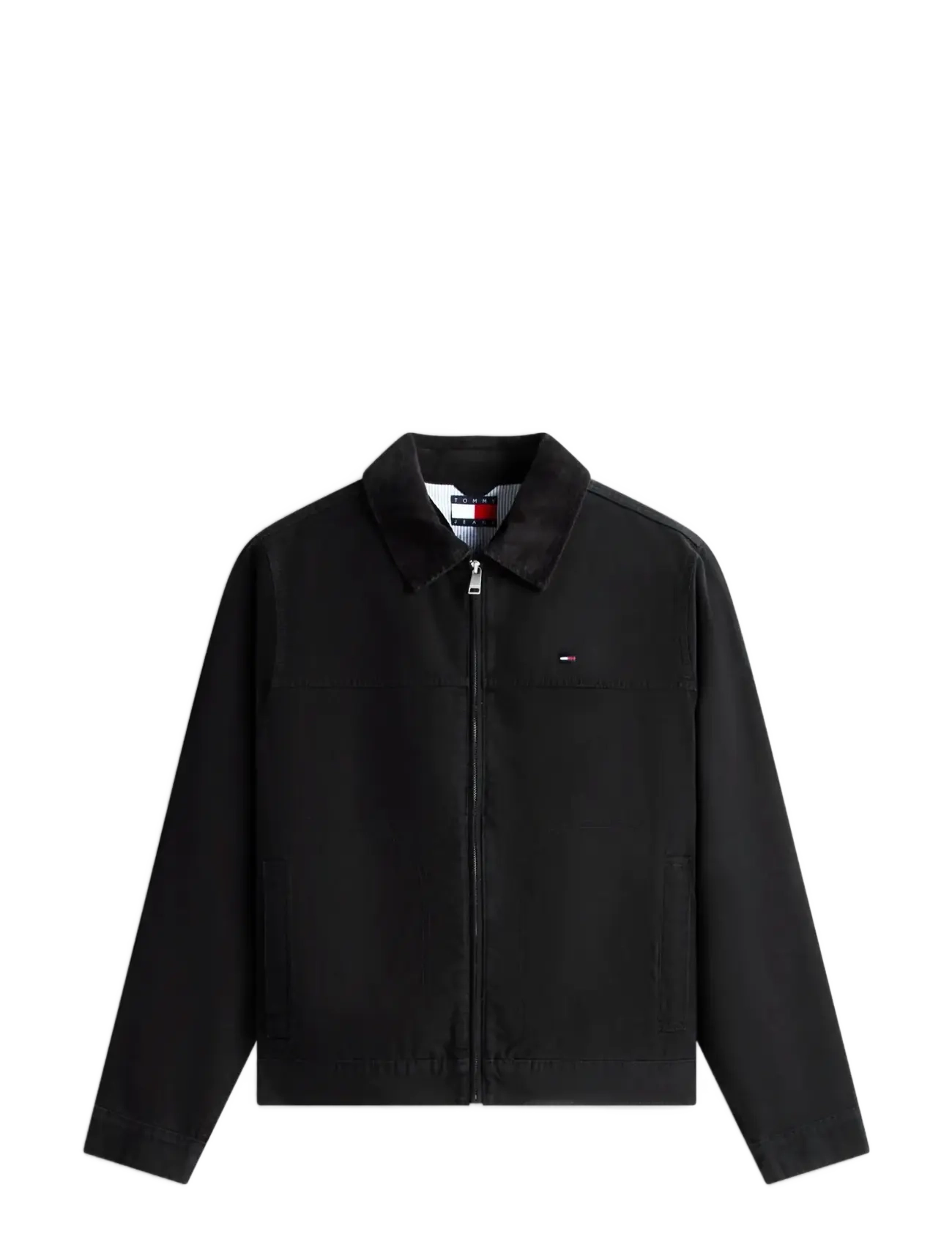 Tommy Jeans TJM REG COTTON RANCH JACKET - Tommy Jeans - BLACK / black