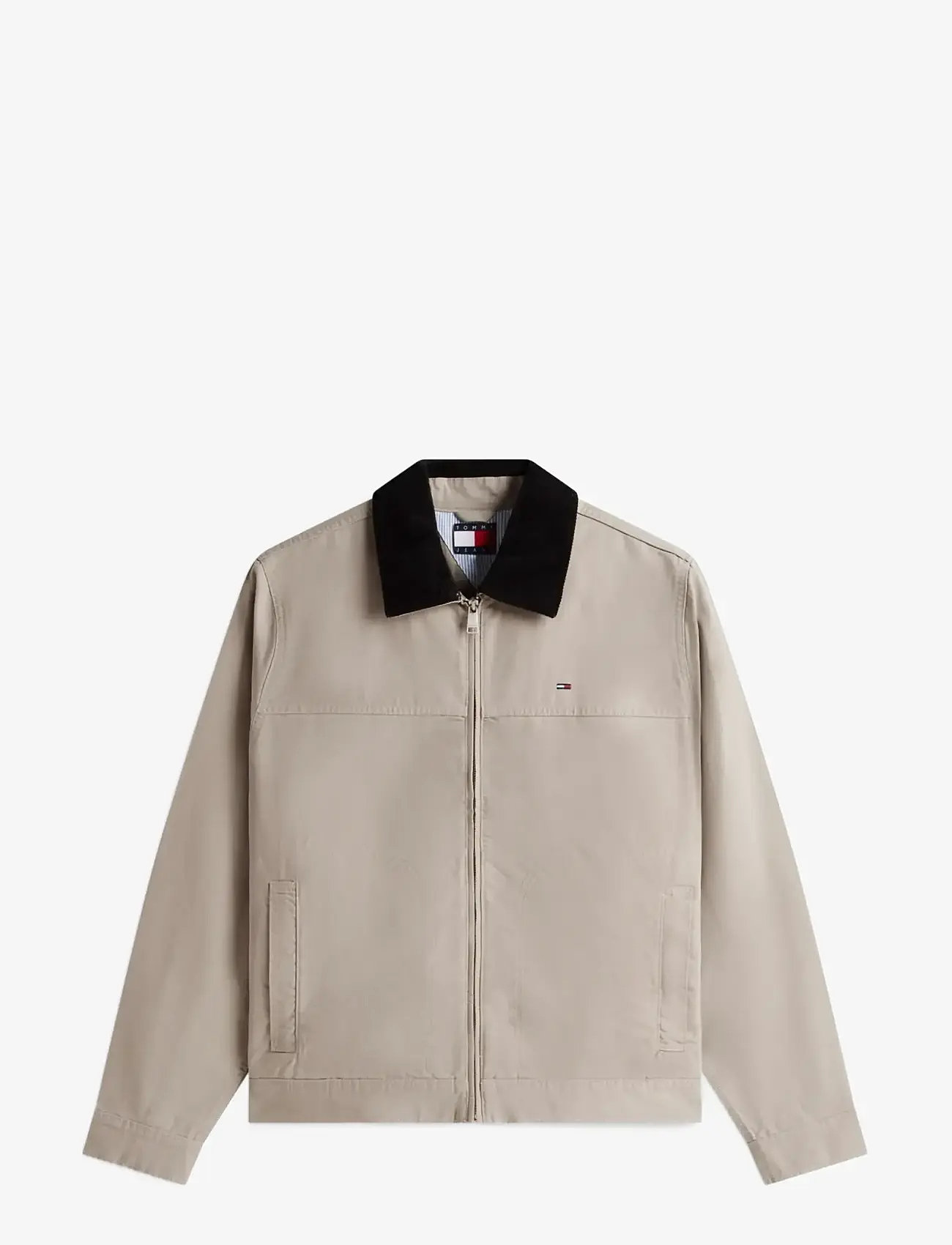 Tommy Jeans - TJM REG COTTON RANCH JACKET - forårsjakker - limestone dust - 1