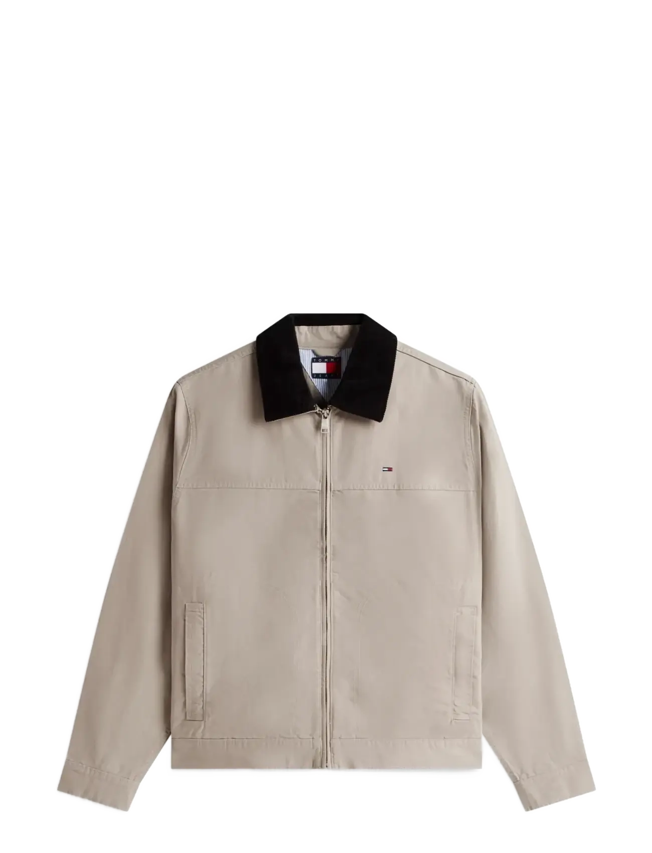 Tommy Jeans TJM REG COTTON RANCH JACKET - Tommy Jeans - LIMESTONE DUST / grey