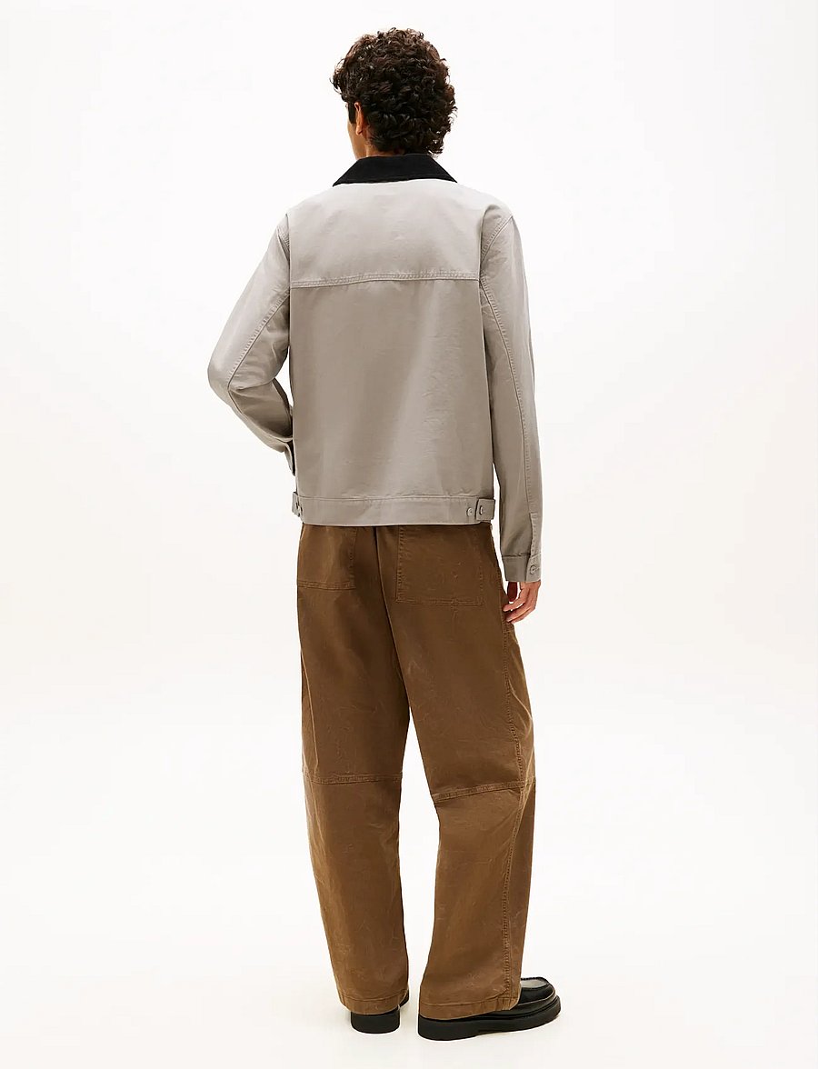 Tommy Jeans - TJM REG COTTON RANCH JACKET - herbstjacken - limestone dust - 2