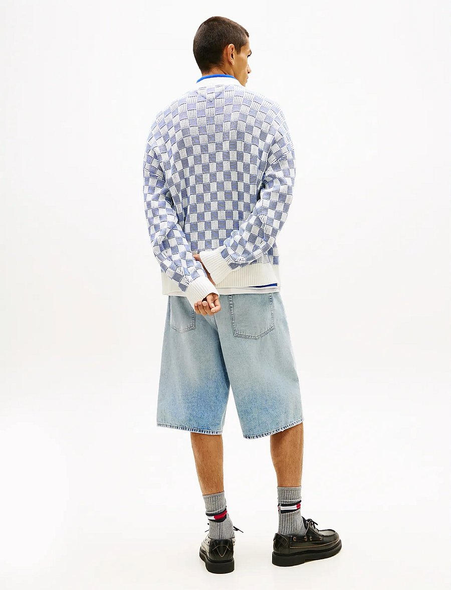 Tommy Jeans - TJM RLX TEXTURE CARDI - strickjacken - fizzy blue - 2