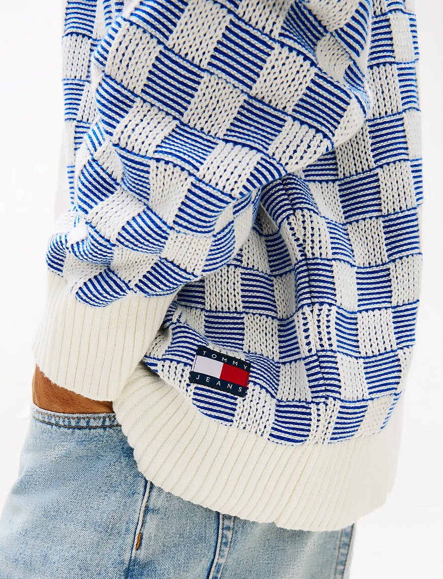 Tommy Jeans - TJM RLX TEXTURE CARDI - strickjacken - fizzy blue - 5