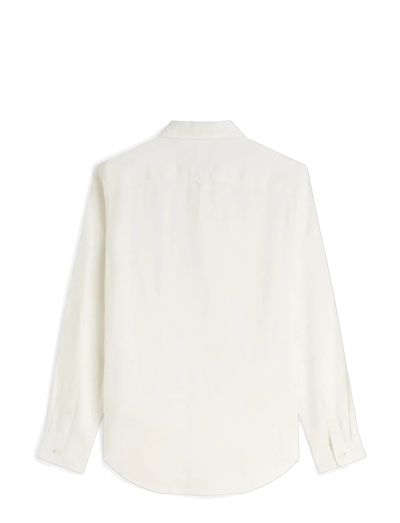 Tommy Jeans - TJM REG LINEN BLEND SHIRT EXT - hørskjorter - ecru - 2