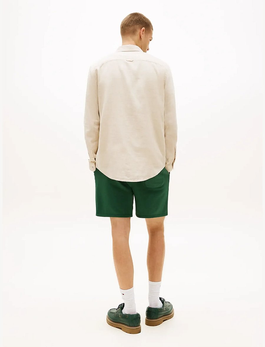 Tommy Jeans - TJM REG LINEN BLEND SHIRT EXT - chemises de lin - gentle gold - 2
