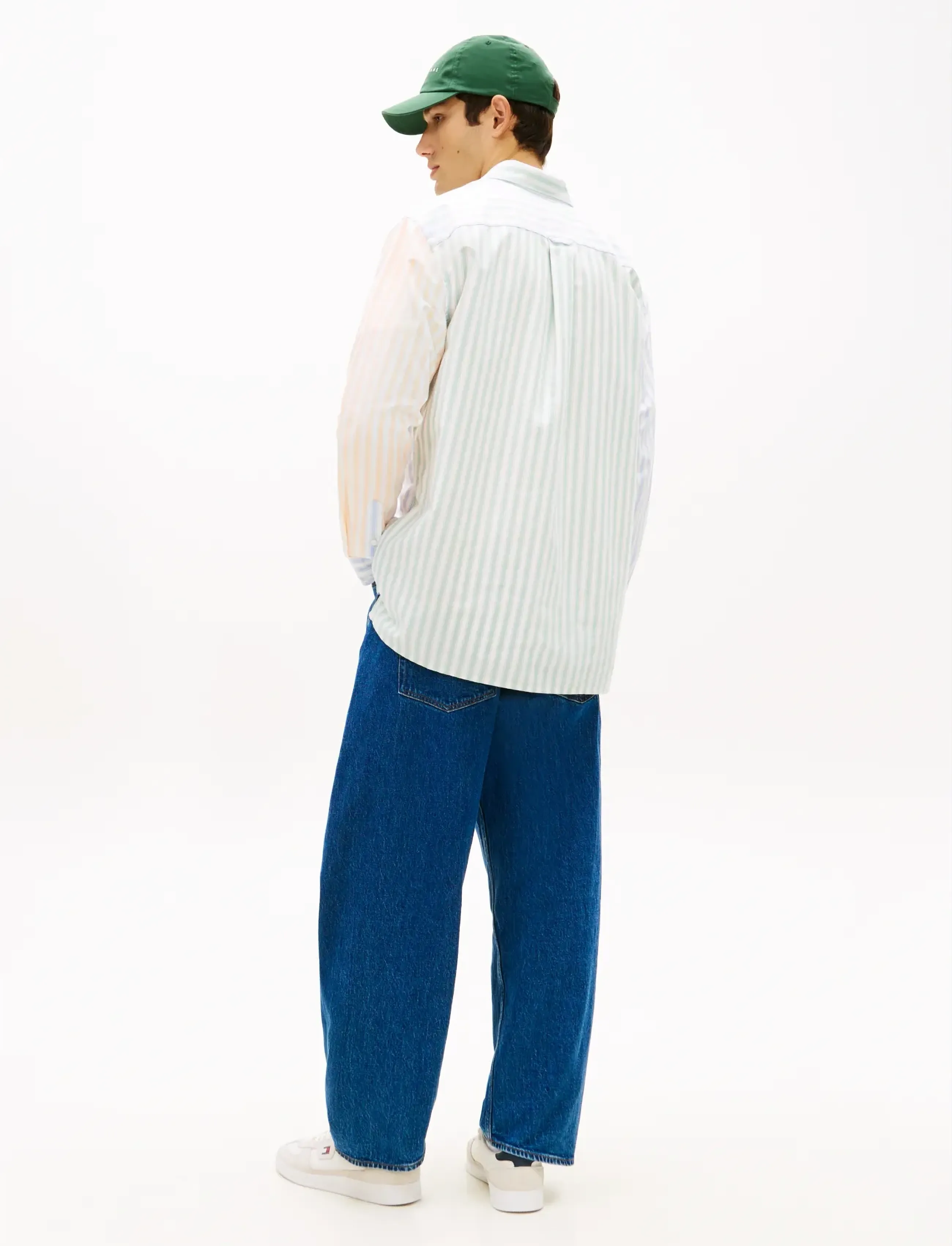 Tommy Jeans - TJM RLX OXFORD FUN STRIPE SHIRT - stribede skjorter - blue twilight   multi - 2