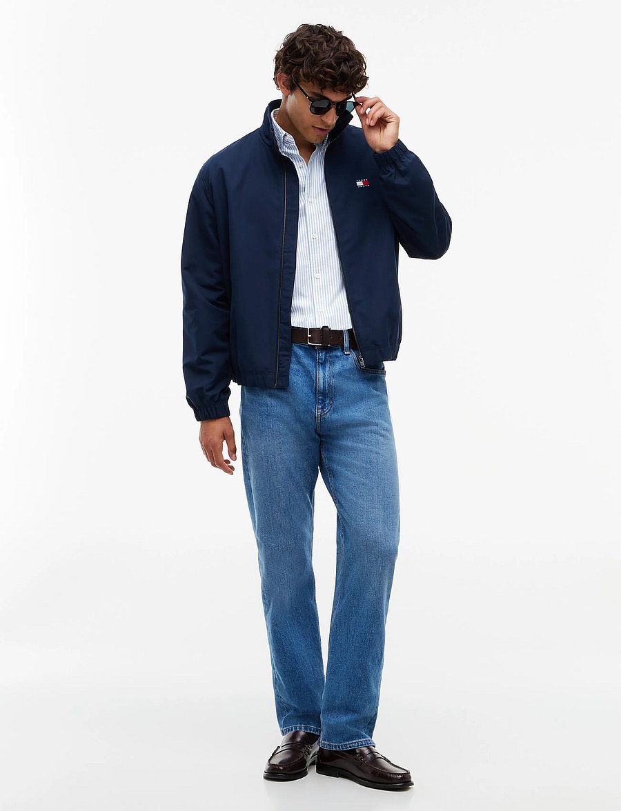 Tommy Jeans - TJM REG STRIPE OXFORD SHIRT EXT - oxford-skjortor - vibrant blue stripes - 4