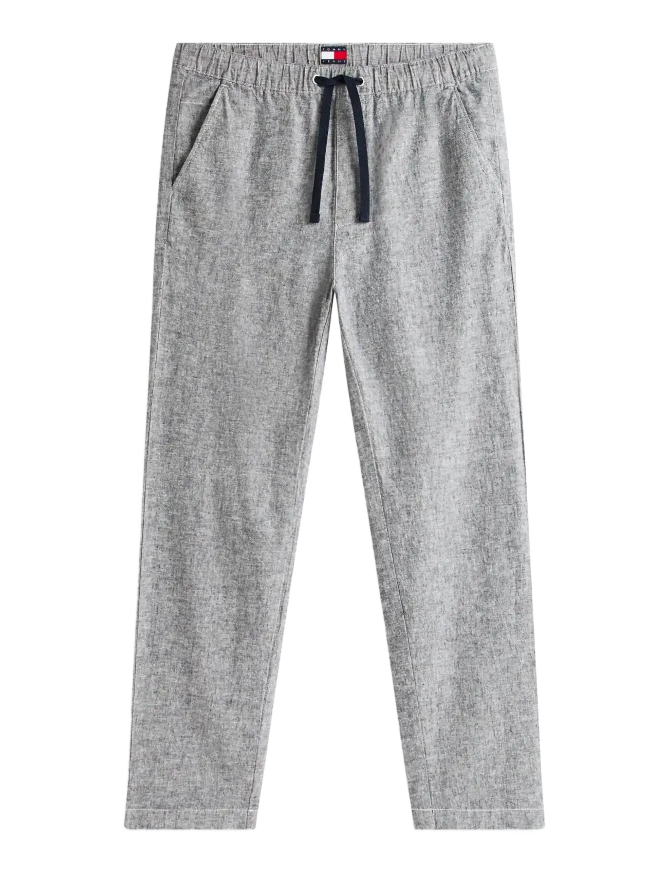 Tommy Jeans TJM SONNY LINNEN MIX CHINO PANT - Hørbukser - DARK NIGHT NAVY / navy