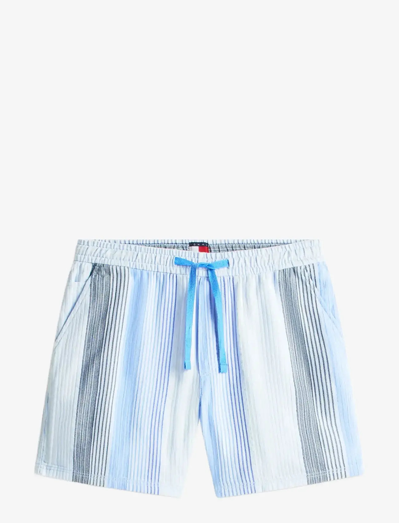 Tommy Jeans - TJM TEXTURED STRIPE SHORT EXT - casual shorts - sweet blue stripes - 1
