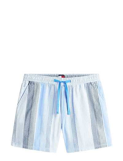 Tommy Jeans TJM TEXTURED STRIPE SHORT EXT - Vabaaja lühikesed püksid - SWEET BLUE STRIPES / blue