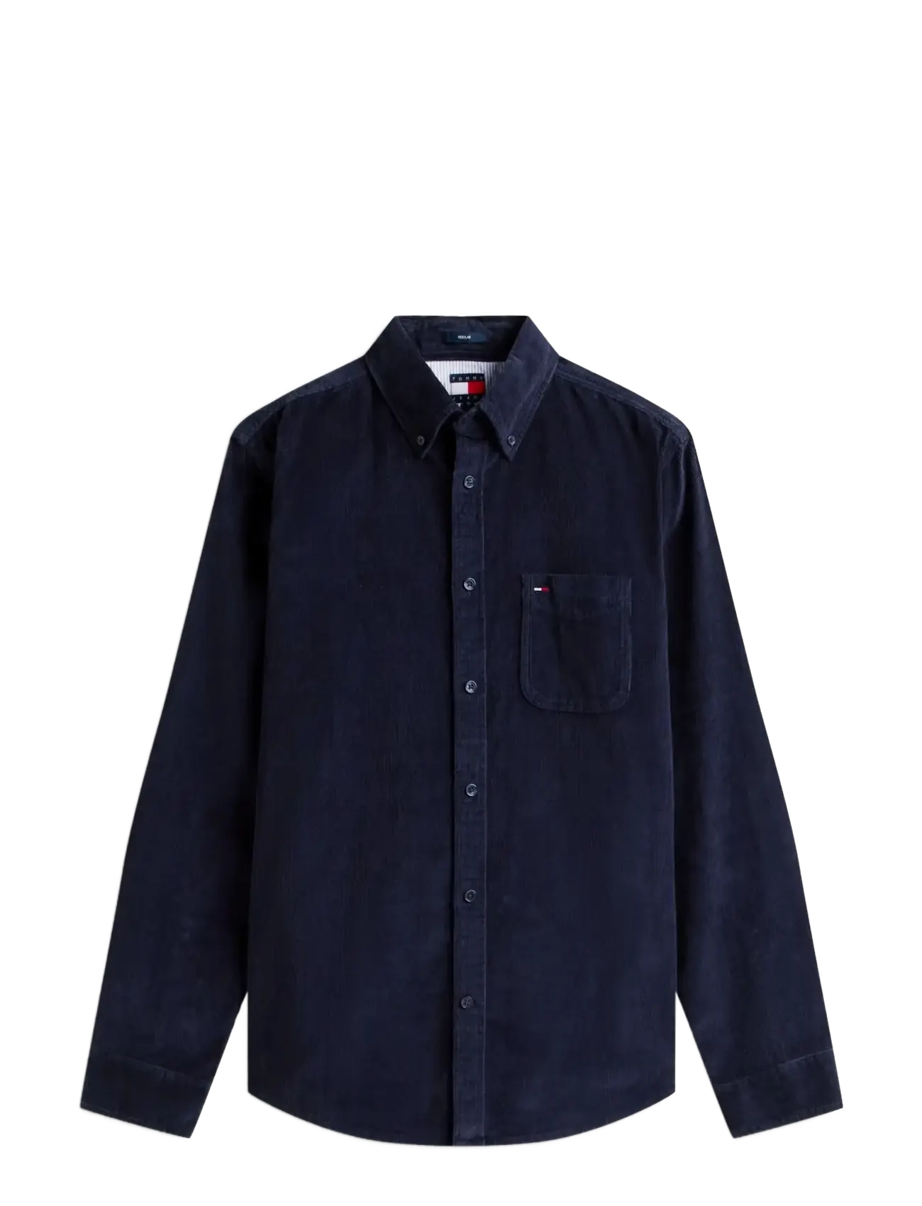 Tommy Jeans TJM REG BABY CORD SHIRT EXT - Tøj - DARK NIGHT NAVY / navy