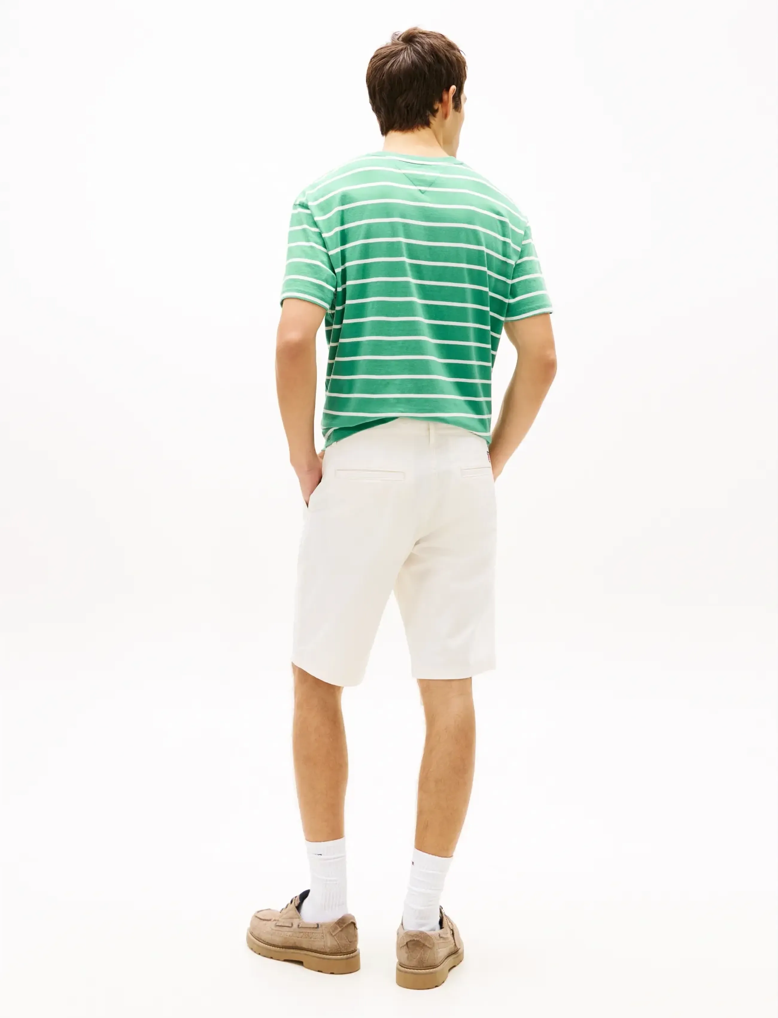 Tommy Jeans - TJM SCANTON SHORT - chinos shorts - ancient white - 2