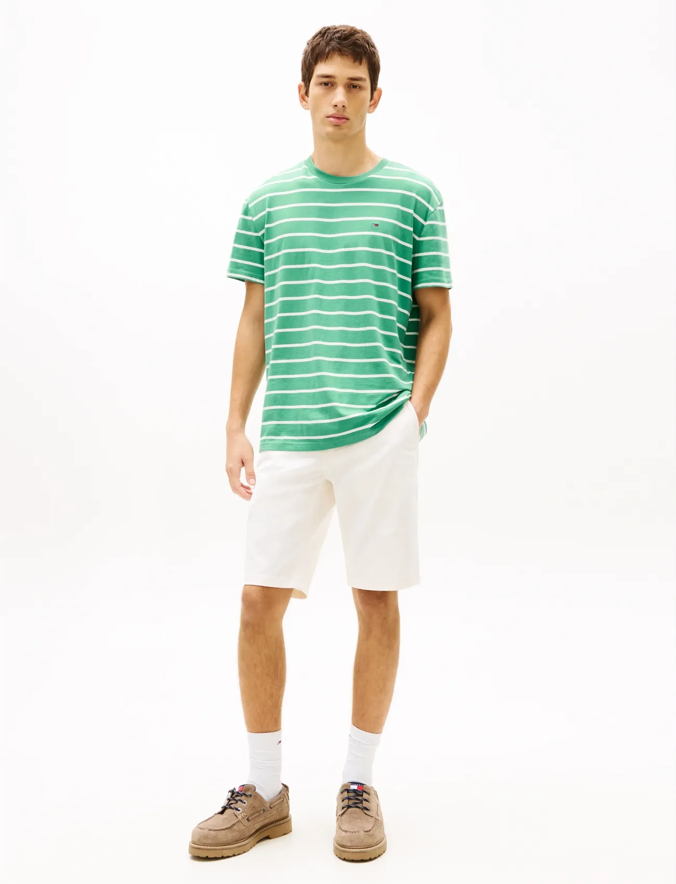 Tommy Jeans - TJM SCANTON SHORT - chinos shorts - ancient white - 3