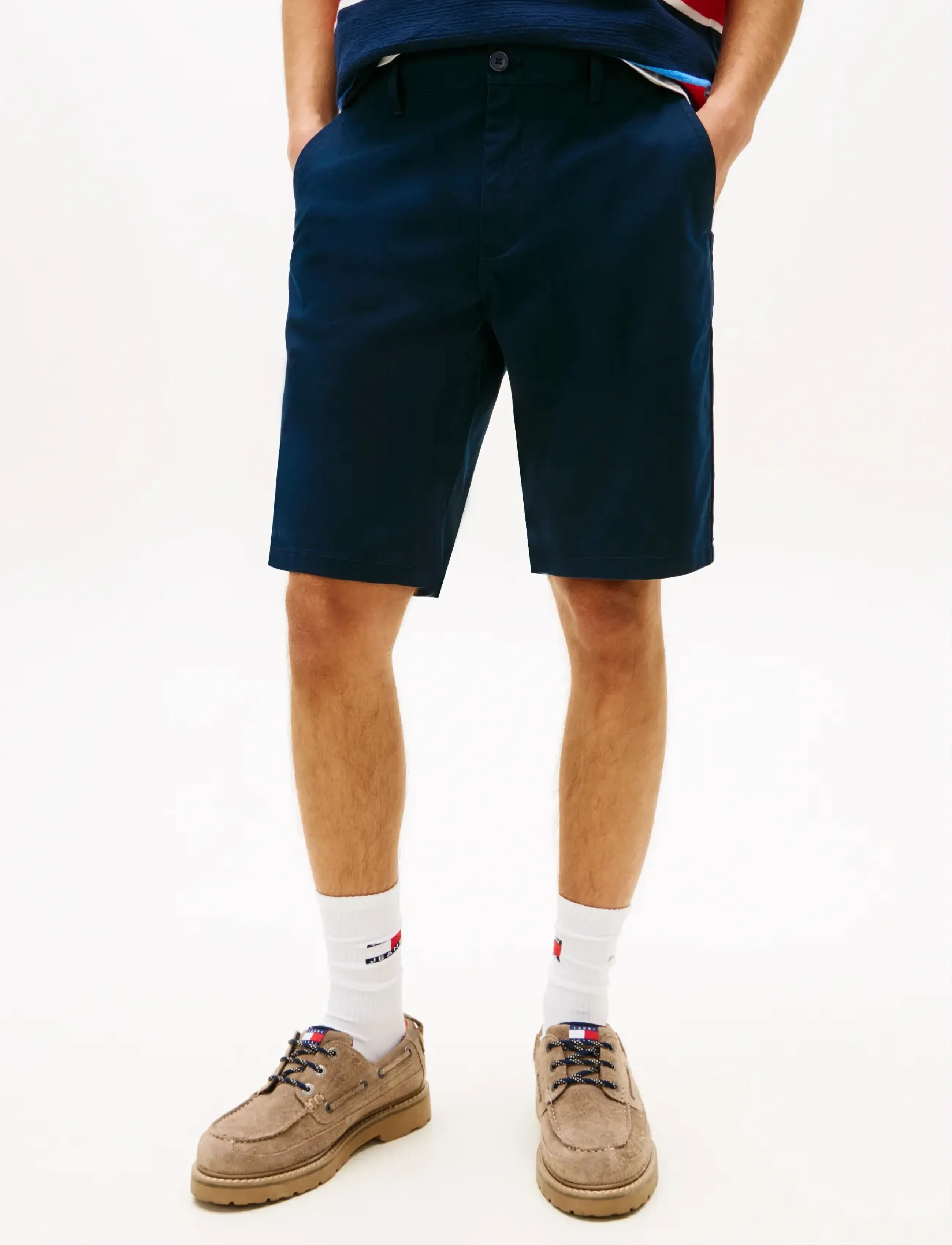Tommy Jeans TJM SCANTON SHORT - Lühikesed püksid - DARK NIGHT NAVY / navy