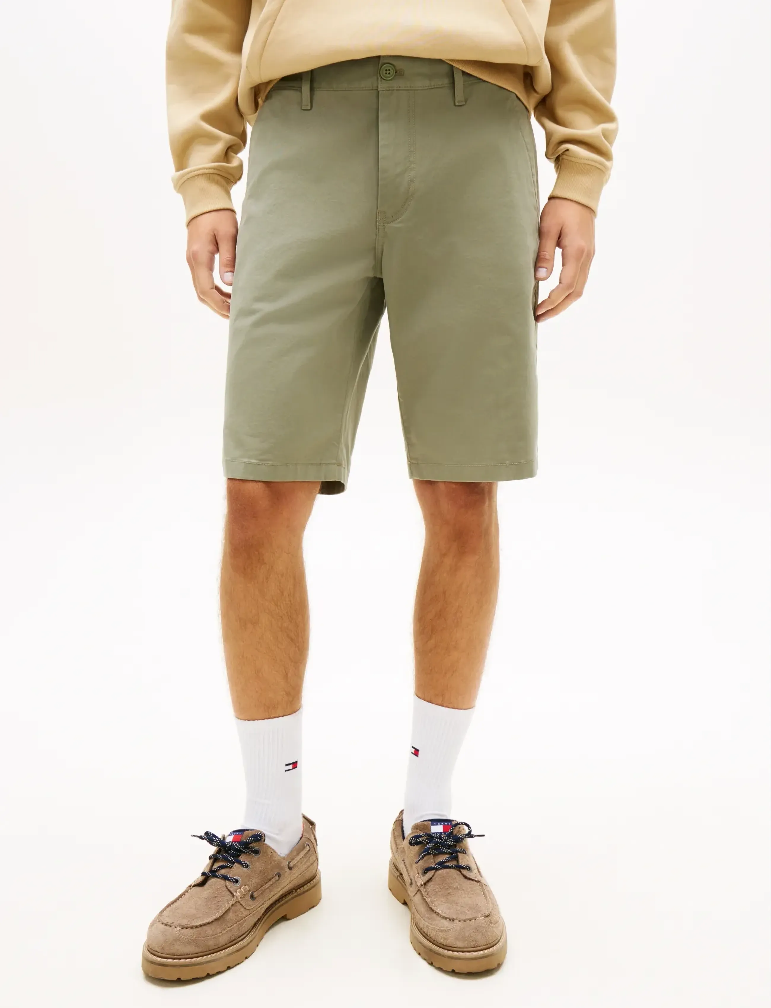 Tommy Jeans TJM SCANTON SHORT - Kleidung - UTILITY SAGE / khaki/green