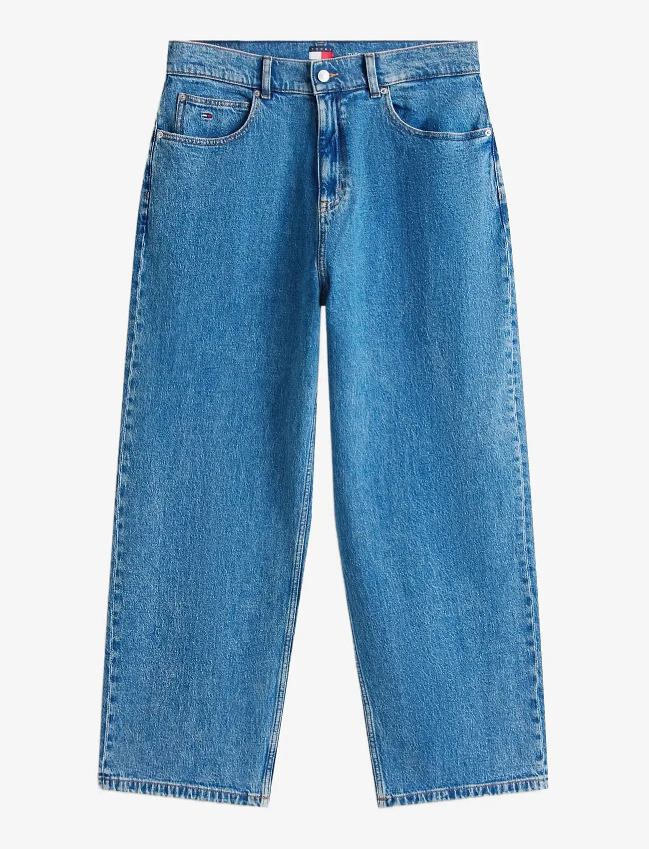 Tommy Jeans - THEO BAGGY TURN UP AI4136 - denim medium - 1