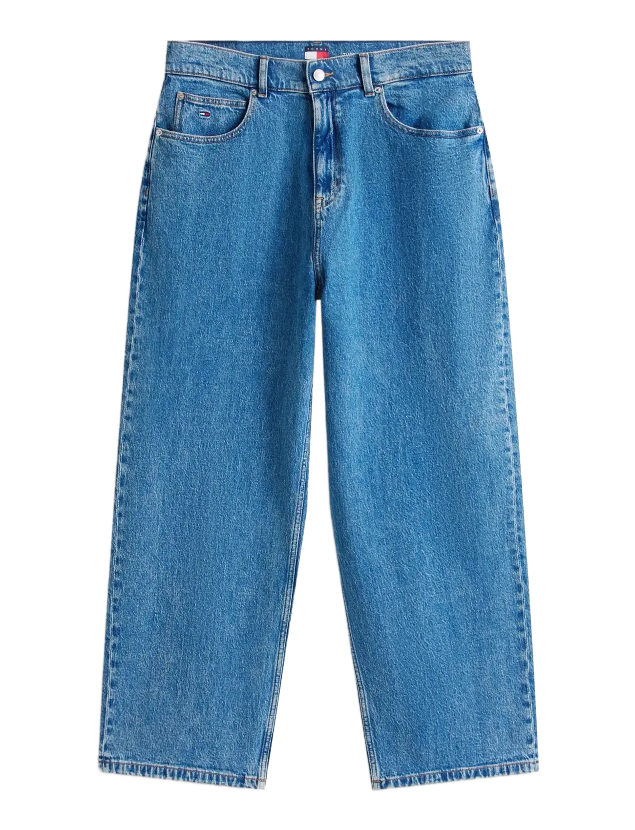 Tommy Jeans THEO BAGGY TURN UP AI4136 - Neue Artikel - DENIM MEDIUM / blue