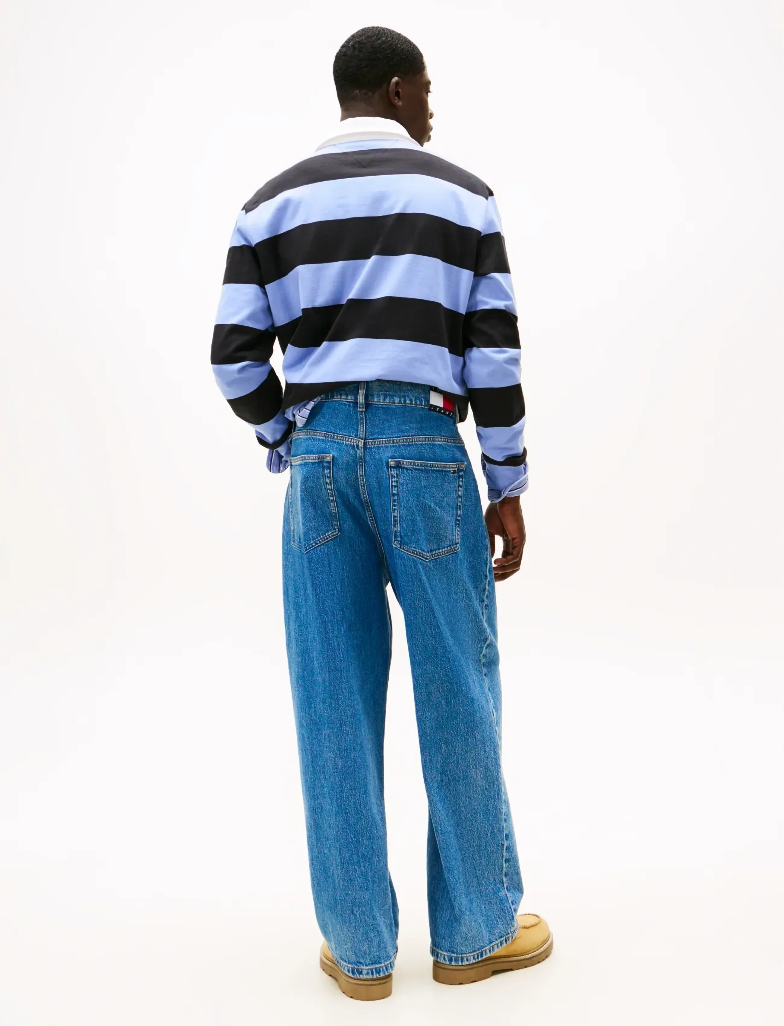 Tommy Jeans - THEO BAGGY TURN UP AI4136 - loose jeans - denim medium - 3