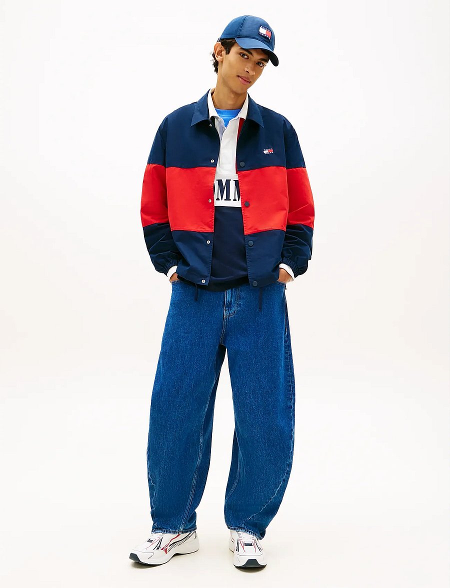 Tommy Jeans - ASHTON BARREL BJ4133 - rúmar gallabuxur - denim medium - 3