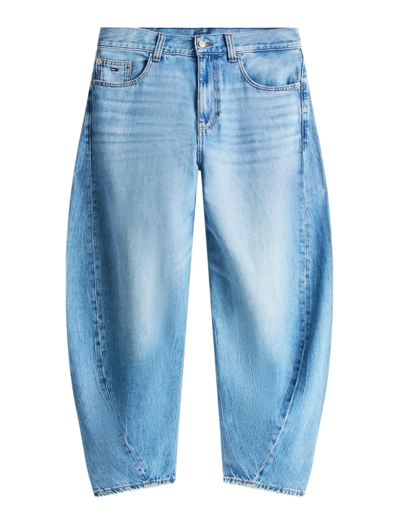 Tommy Jeans ASHTON BARREL BJ5032 - Drabužiai - DENIM MEDIUM / blue