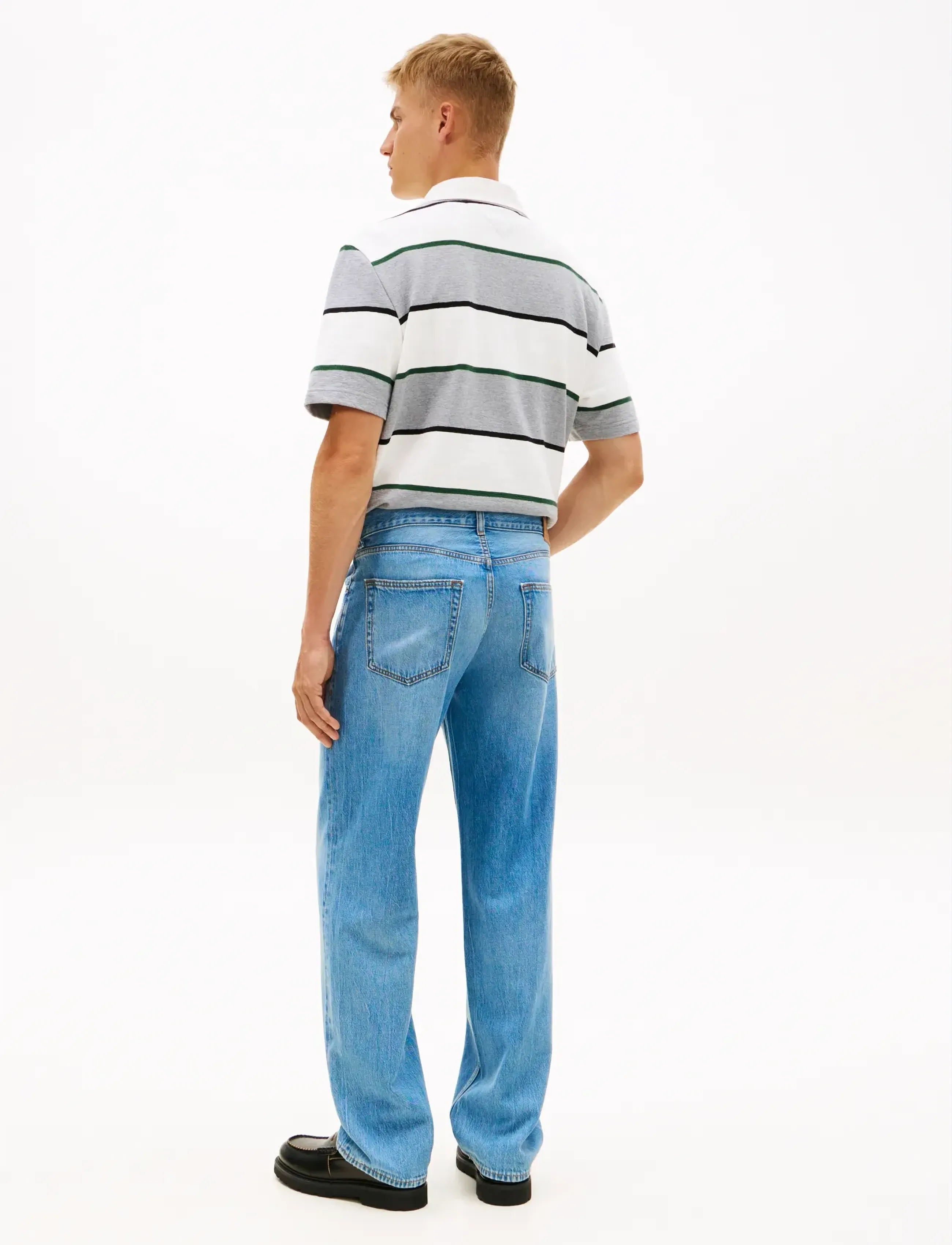 Tommy Jeans - JAIMIE RLXD STR CBF BJ5032 - tavalised teksad - denim medium - 2