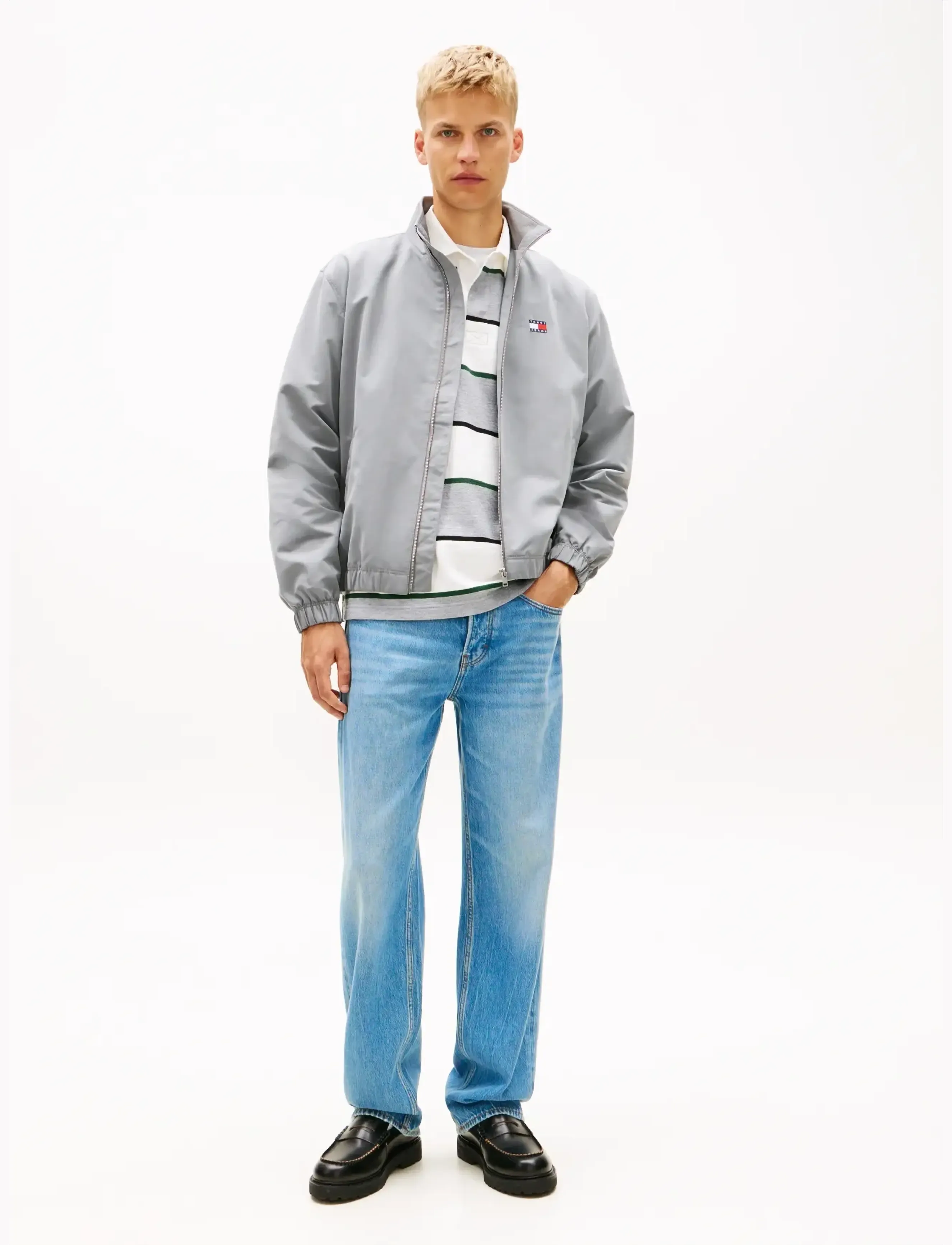 Tommy Jeans - JAIMIE RLXD STR CBF BJ5032 - tavalised teksad - denim medium - 3