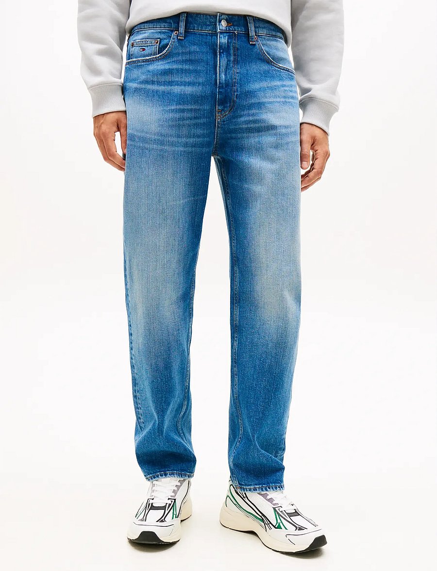 Tommy Jeans - SONNY RGLR TPRD BJ5137 - schmal zulaufende jeans - denim medium - 0