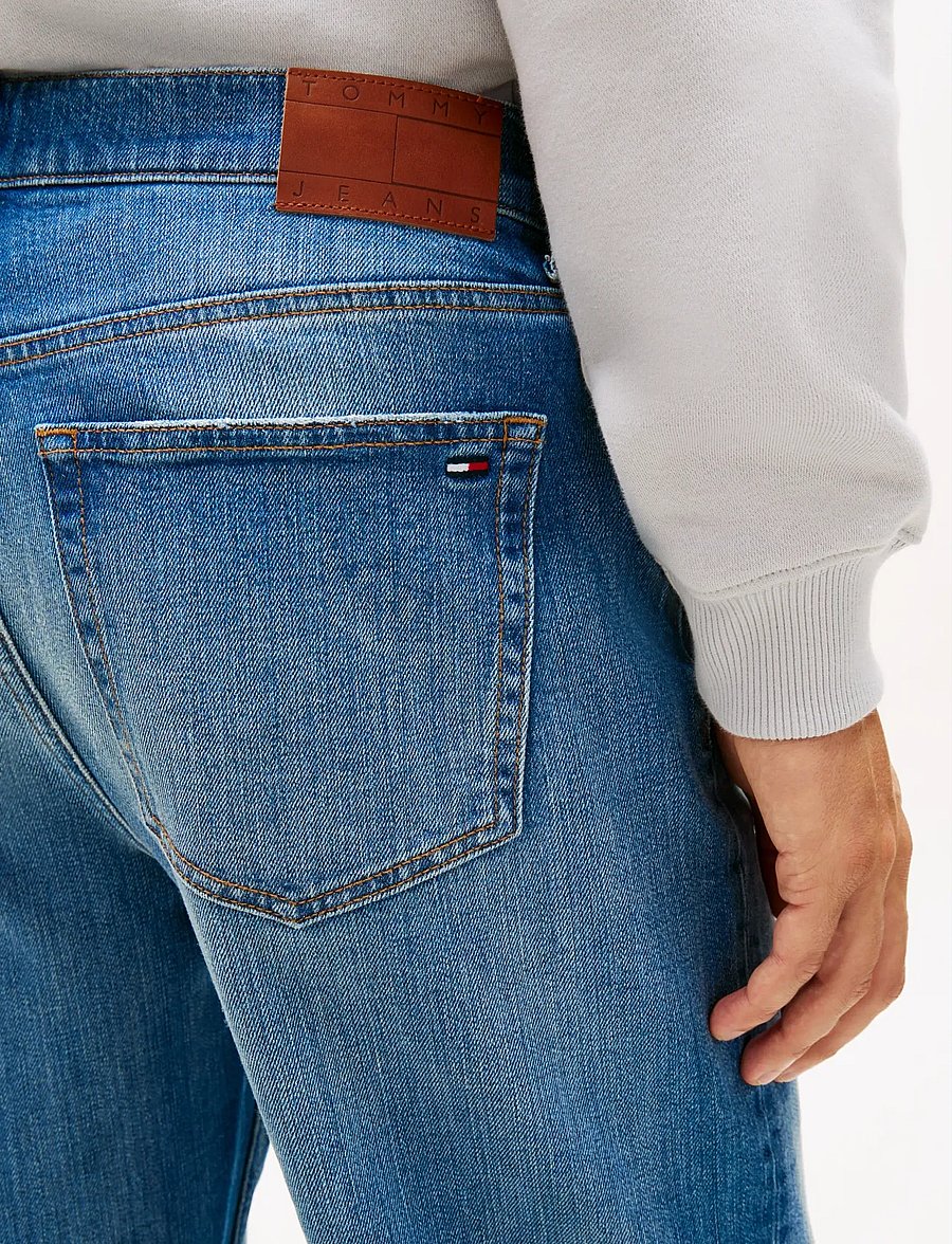 Tommy Jeans - SONNY RGLR TPRD BJ5137 - tapered jeans - denim medium - 4