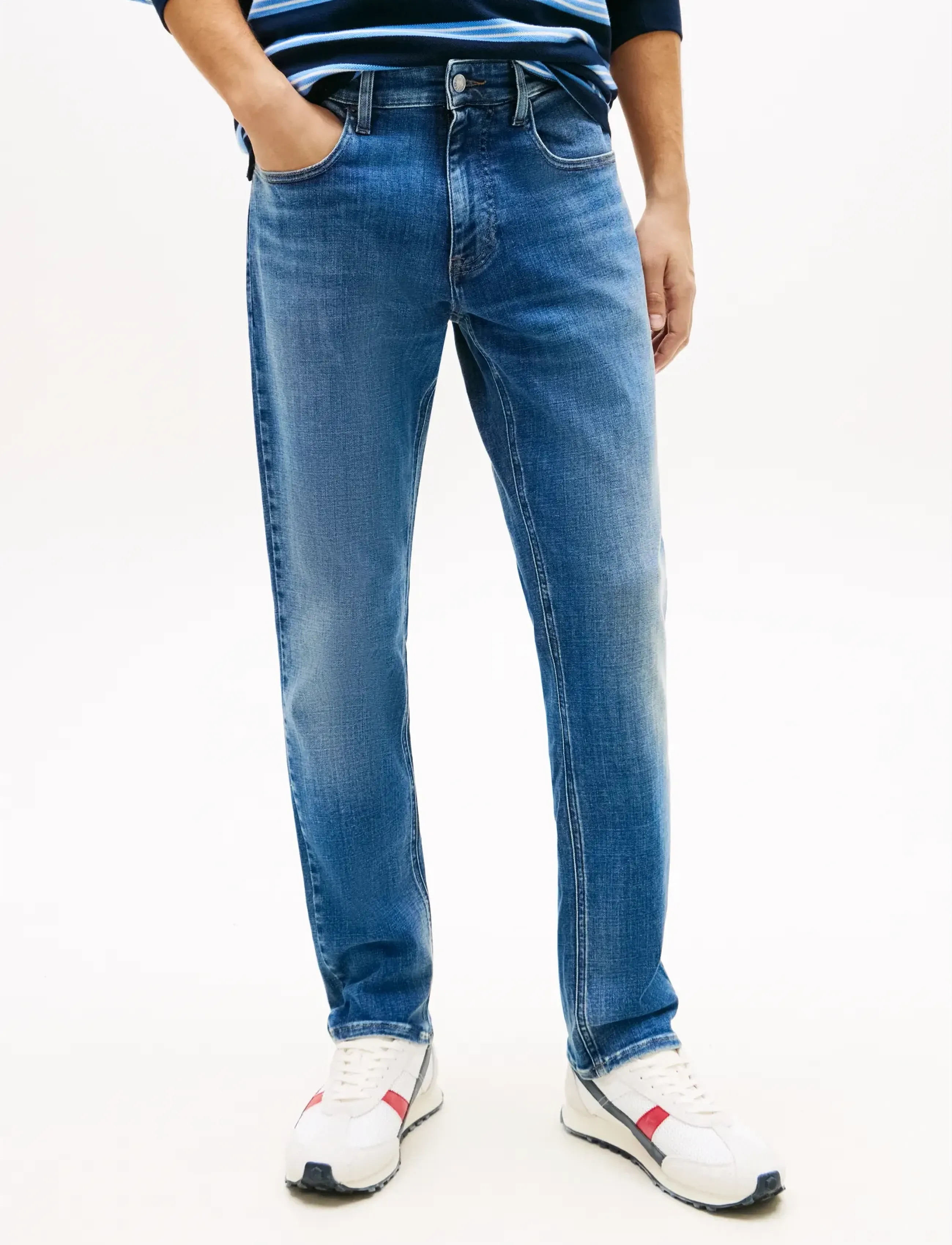 Tommy Jeans SCANTON SLIM BJ1231 - Jeans - DENIM MEDIUM / blue