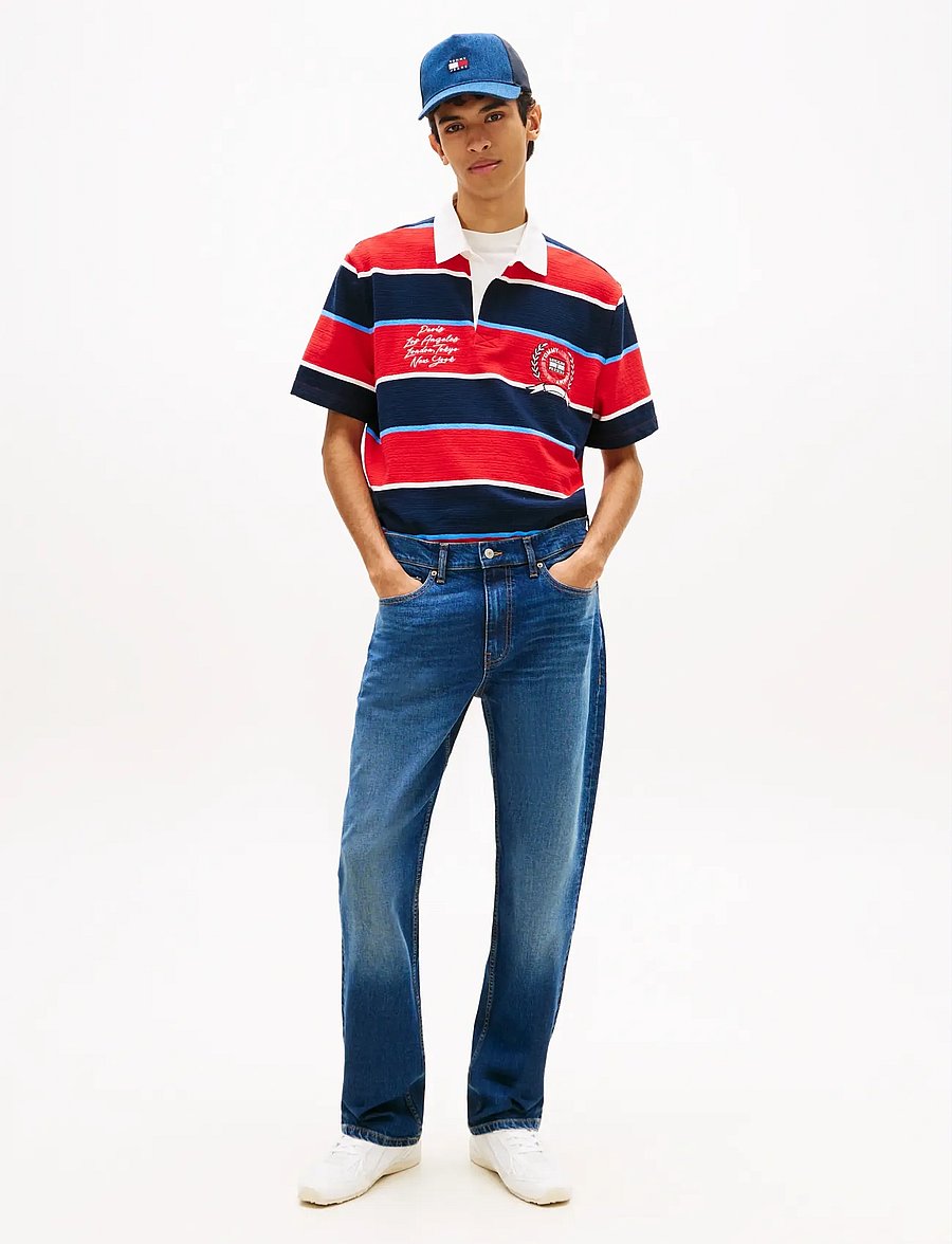 Tommy Jeans - RYAN SLIM STR BJ8155 - slim-gallabuxur - denim dark - 3