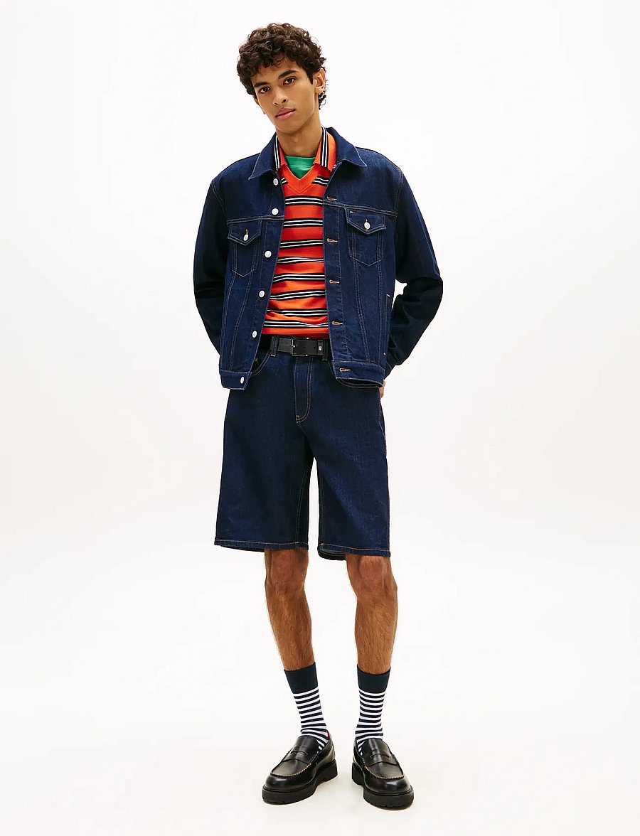 Tommy Jeans - JAIMIE RLXD SHORT DI4156 - lühikesed teksapüksid - denim dark - 0