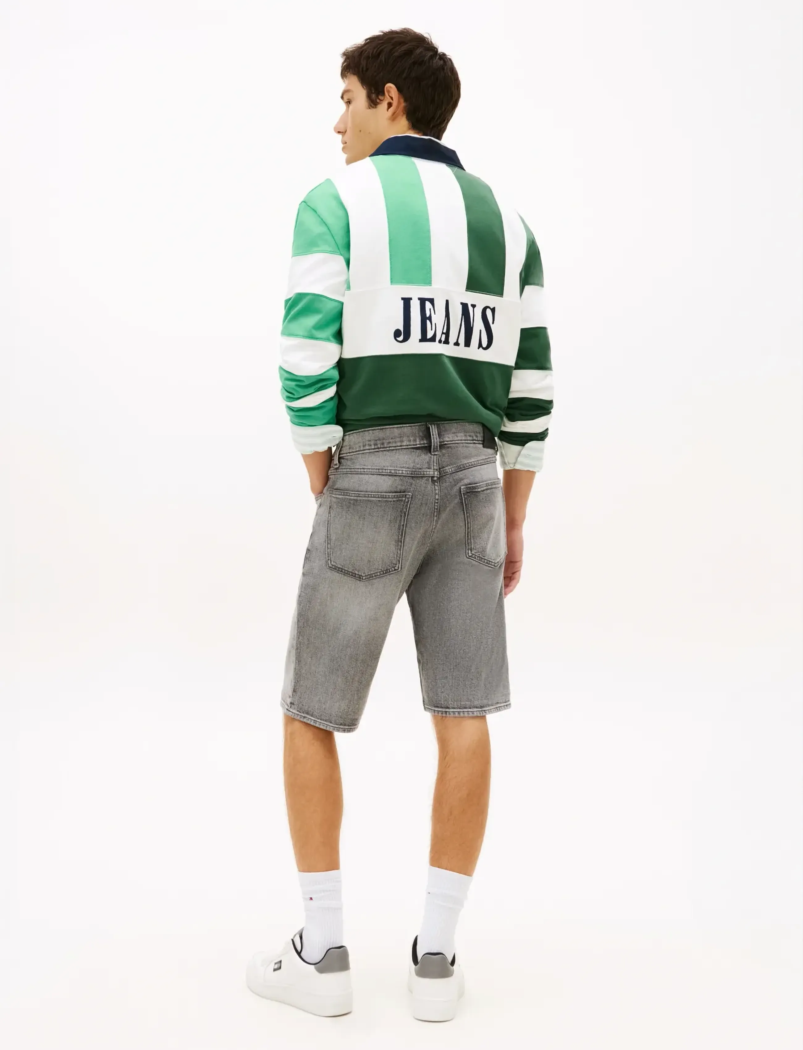 Tommy Jeans - RONNIE SHORT BJ8172 - jeans shorts - denim grey - 2