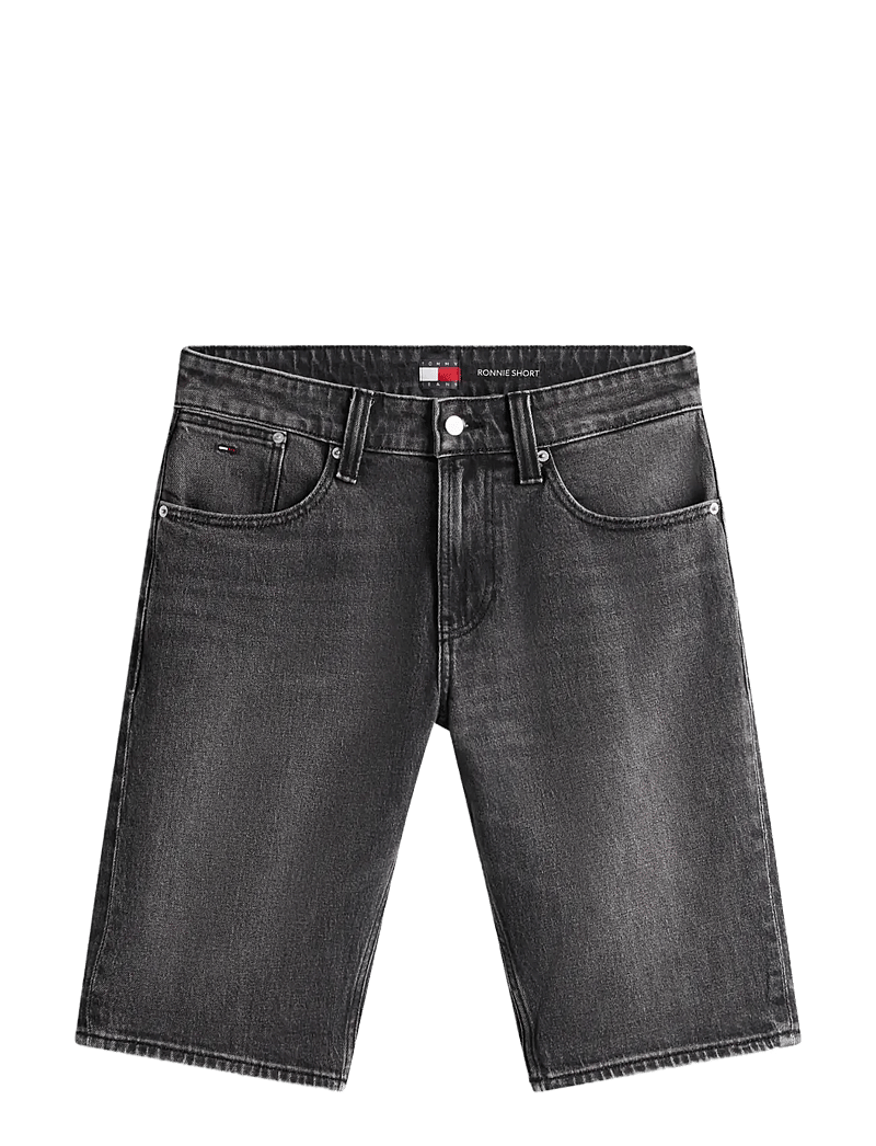 Tommy Jeans - RONNIE SHORT BI0187 - jeans shorts - denim black - 1