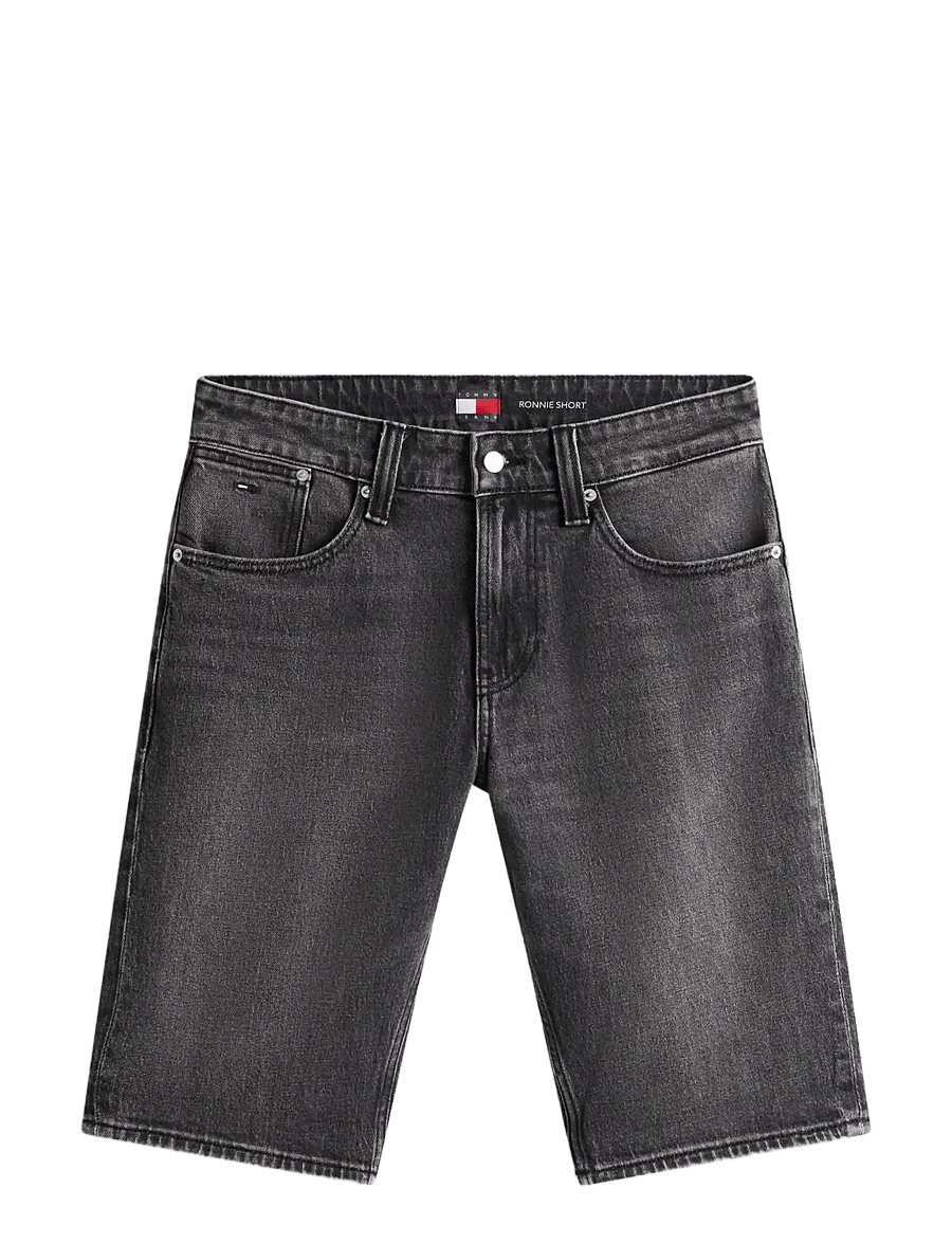 Tommy Jeans - RONNIE SHORT BI0187 - jorts - denim black - 1