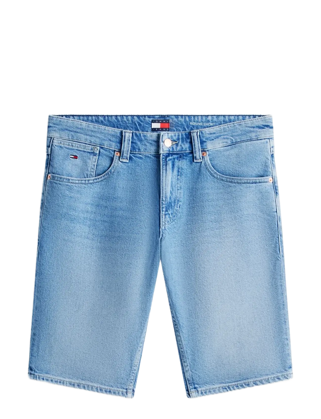 Tommy Jeans RONNIE SHORT BJ8131 - Shorts - DENIM MEDIUM / blue