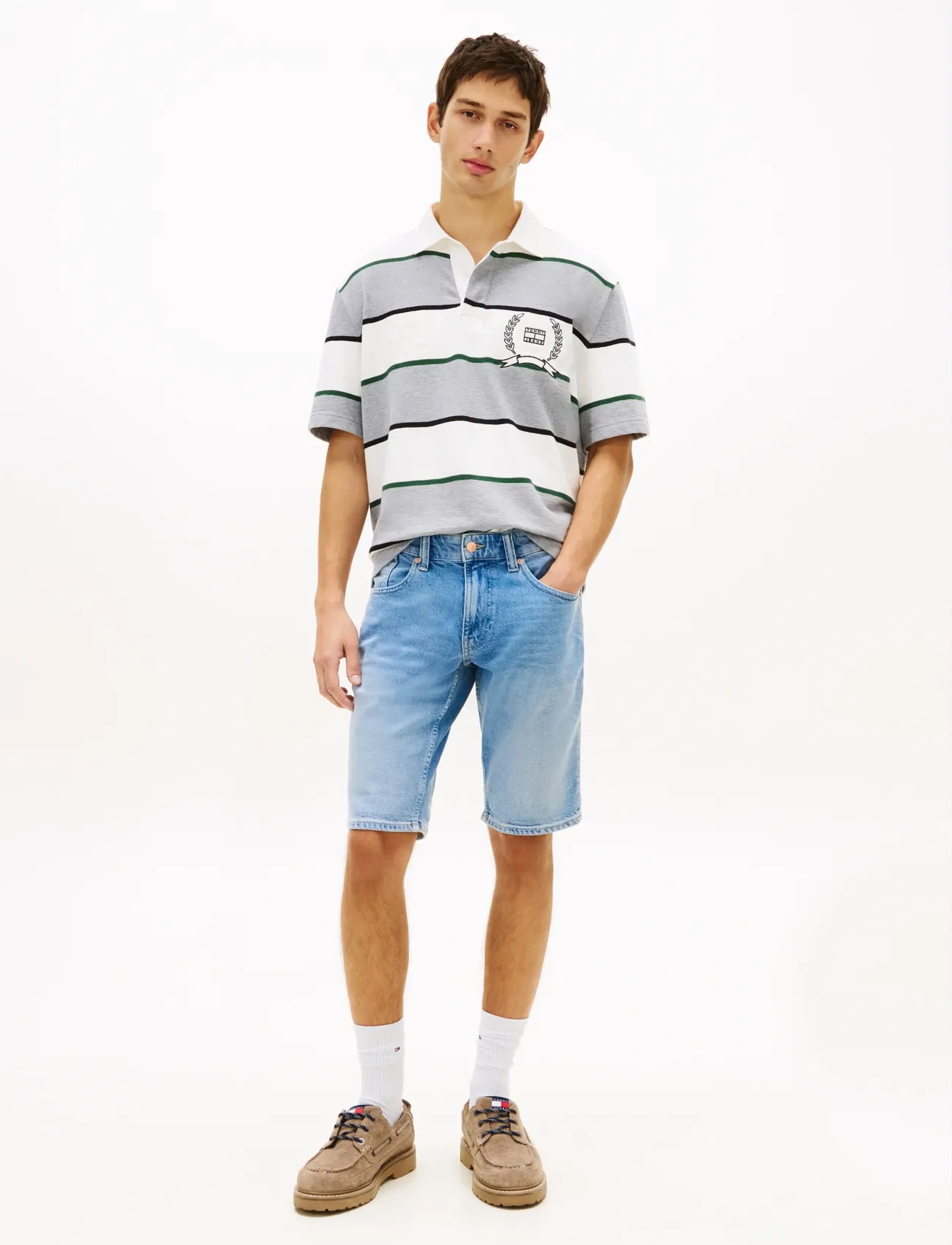 Tommy Jeans - RONNIE SHORT BJ8131 - jeans shorts - denim medium - 3