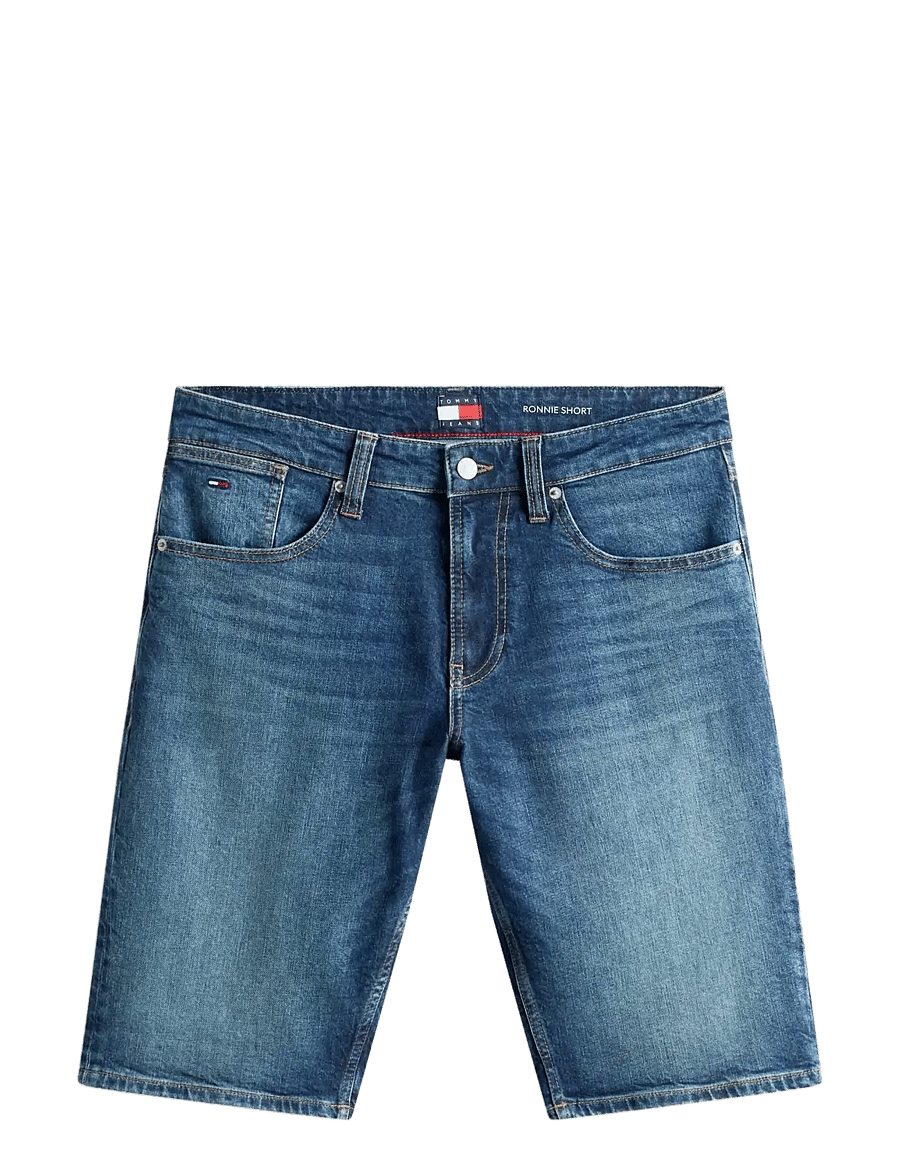 Tommy Jeans - RONNIE SHORT BJ8155 - jeans shorts - denim dark - 1