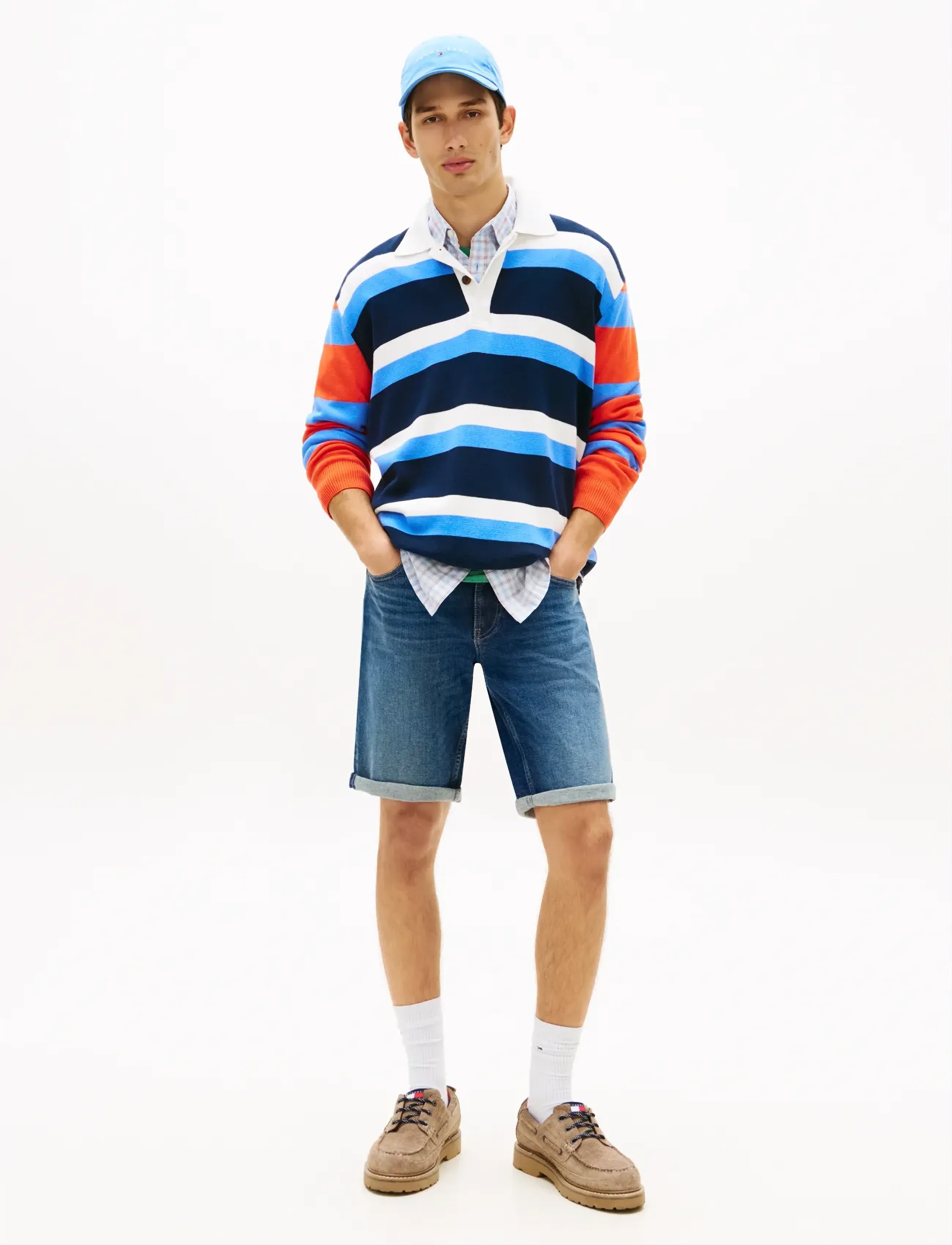 Tommy Jeans - RONNIE SHORT BJ8155 - lühikesed teksapüksid - denim dark - 3