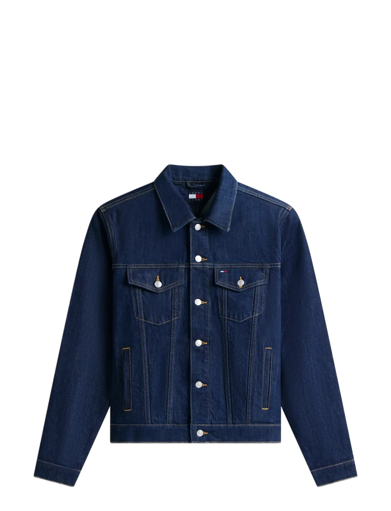 Tommy Jeans - RYAN REGULAR TRUCKER EXT DI4156 - denim dark - 1