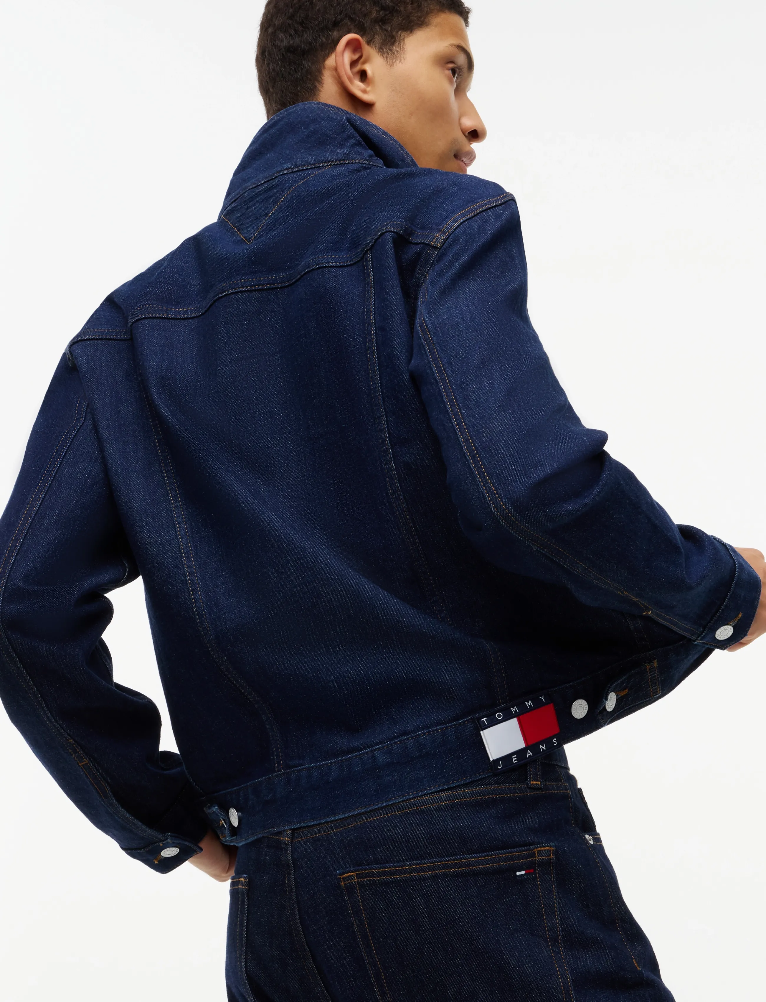 Tommy Jeans - RYAN REGULAR TRUCKER EXT DI4156 - denim dark - 5