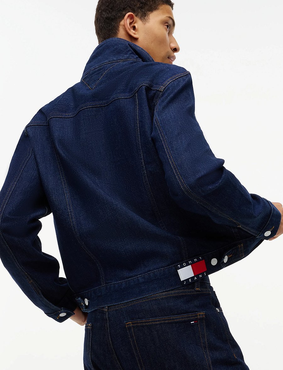 Tommy Jeans - RYAN REGULAR TRUCKER EXT DI4156 - denim dark - 5