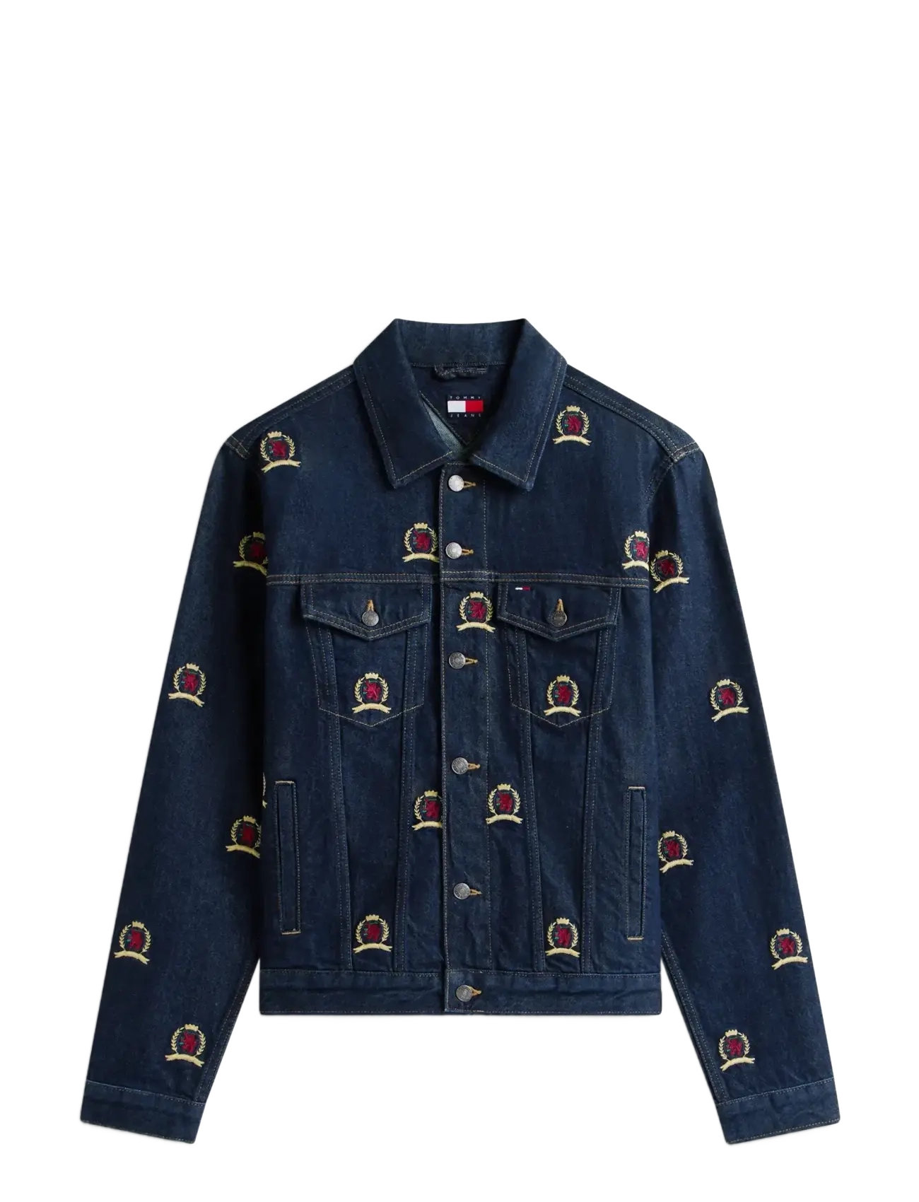 RYAN RGLR TRCKR JCKT CR EI6059 - DENIM DARK