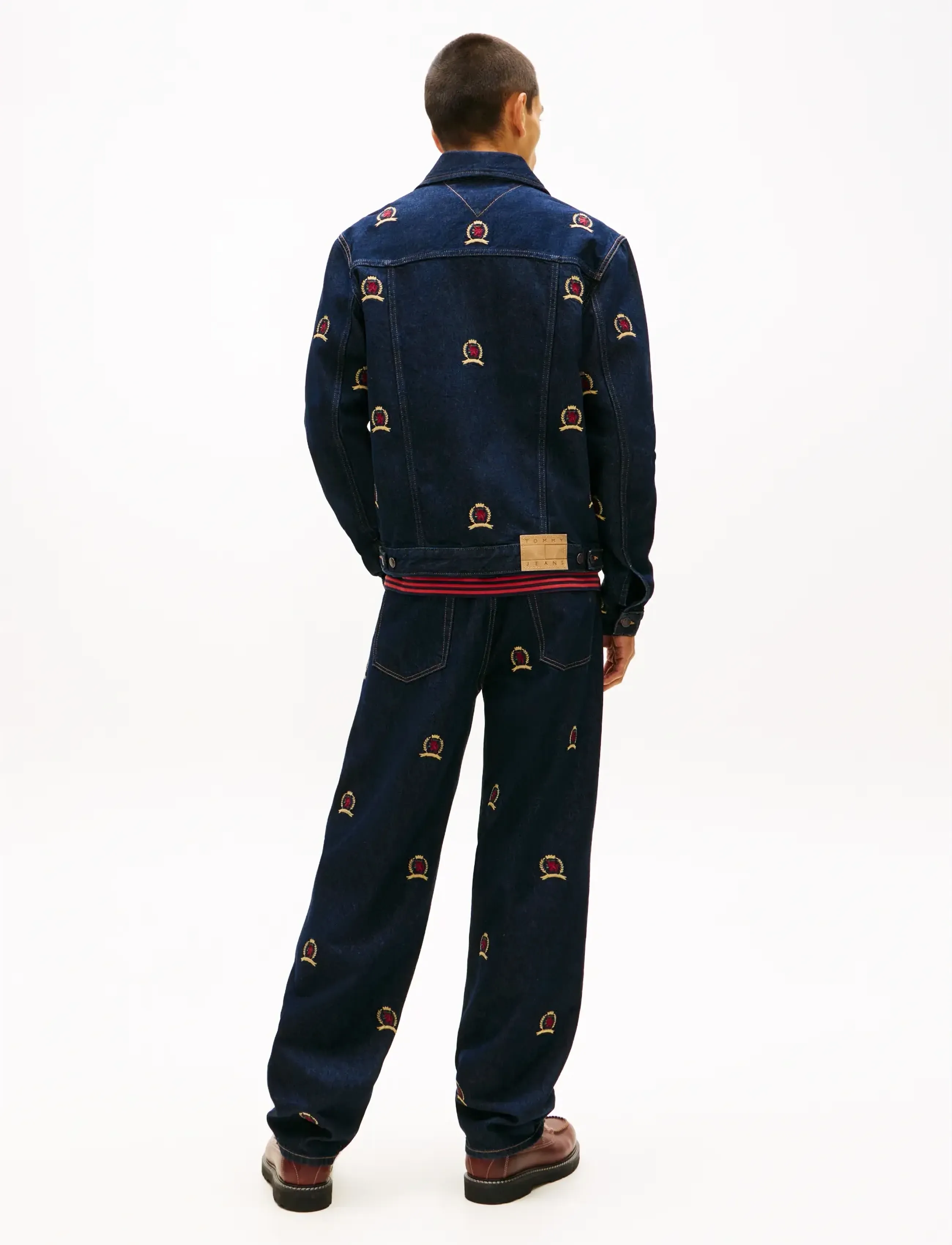 Tommy Jeans - RYAN RGLR TRCKR JCKT CR EI6059 - unlined denim jackets - denim dark - 3