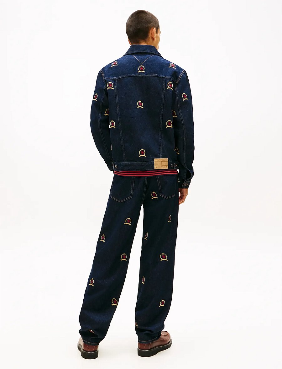 Tommy Jeans - RYAN RGLR TRCKR JCKT CR EI6059 - ungefütterte denimjacken - denim dark - 3