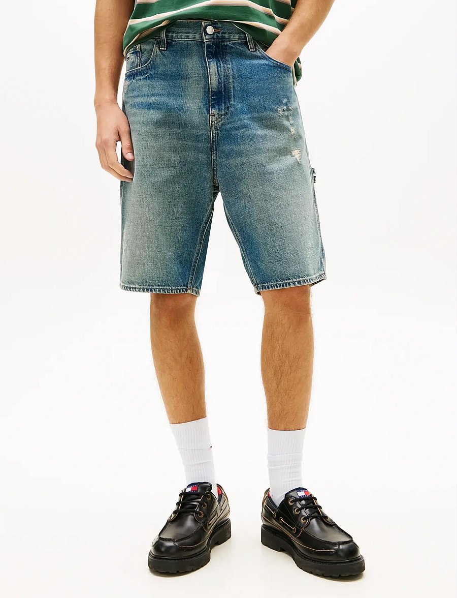 Tommy Jeans - JAIMIE RLXD CARP SHORT BJ2032 - jeans shorts - denim medium - 0