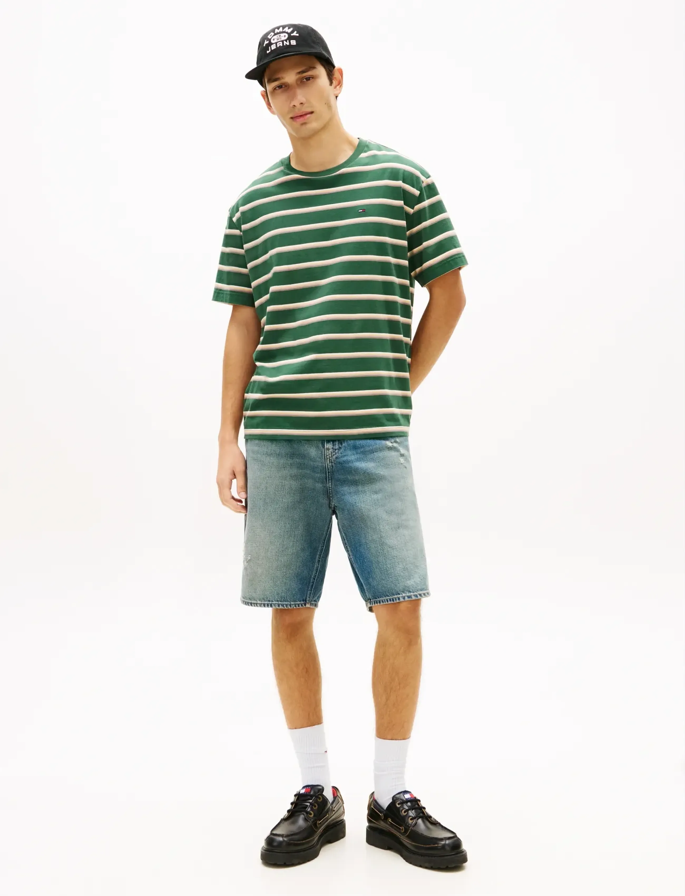 Tommy Jeans - JAIMIE RLXD CARP SHORT BJ2032 - jorts - denim medium - 3